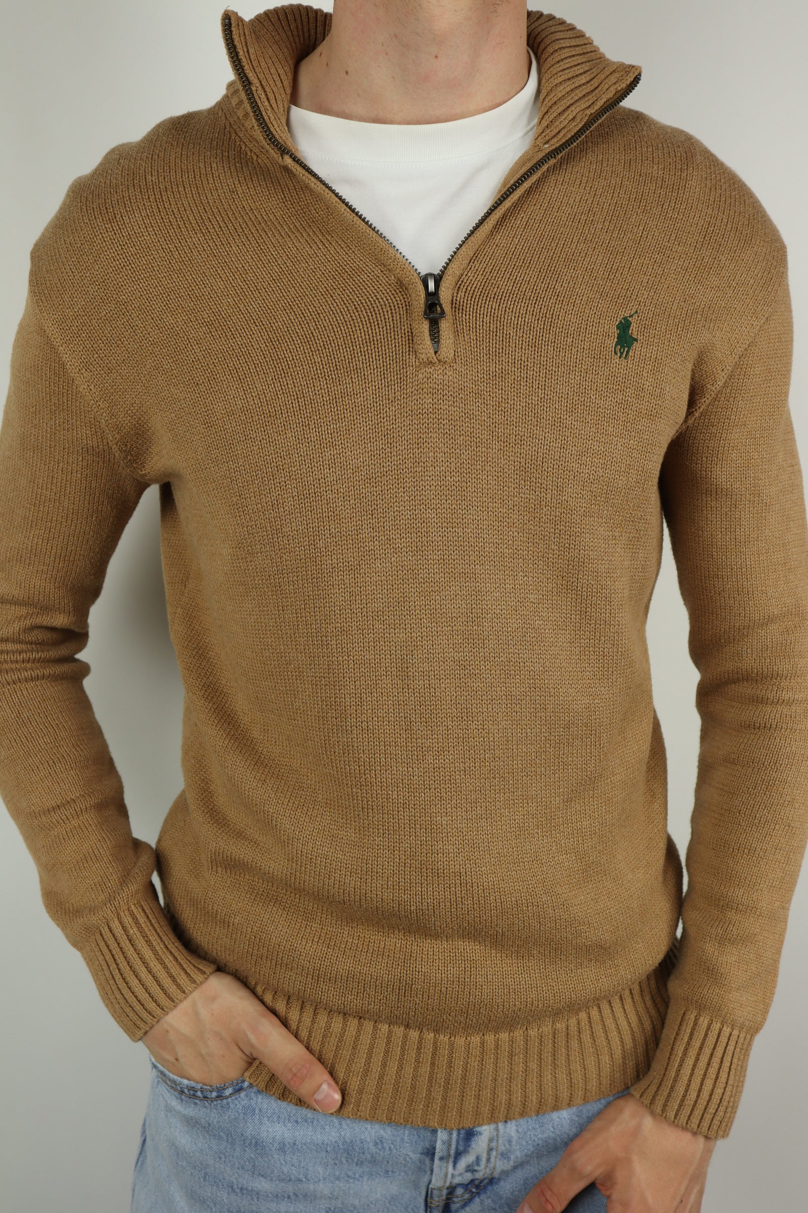 Ralph Lauren quarter zip - S/M