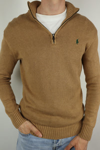 Ralph Lauren trui met kwart rits - S/M
