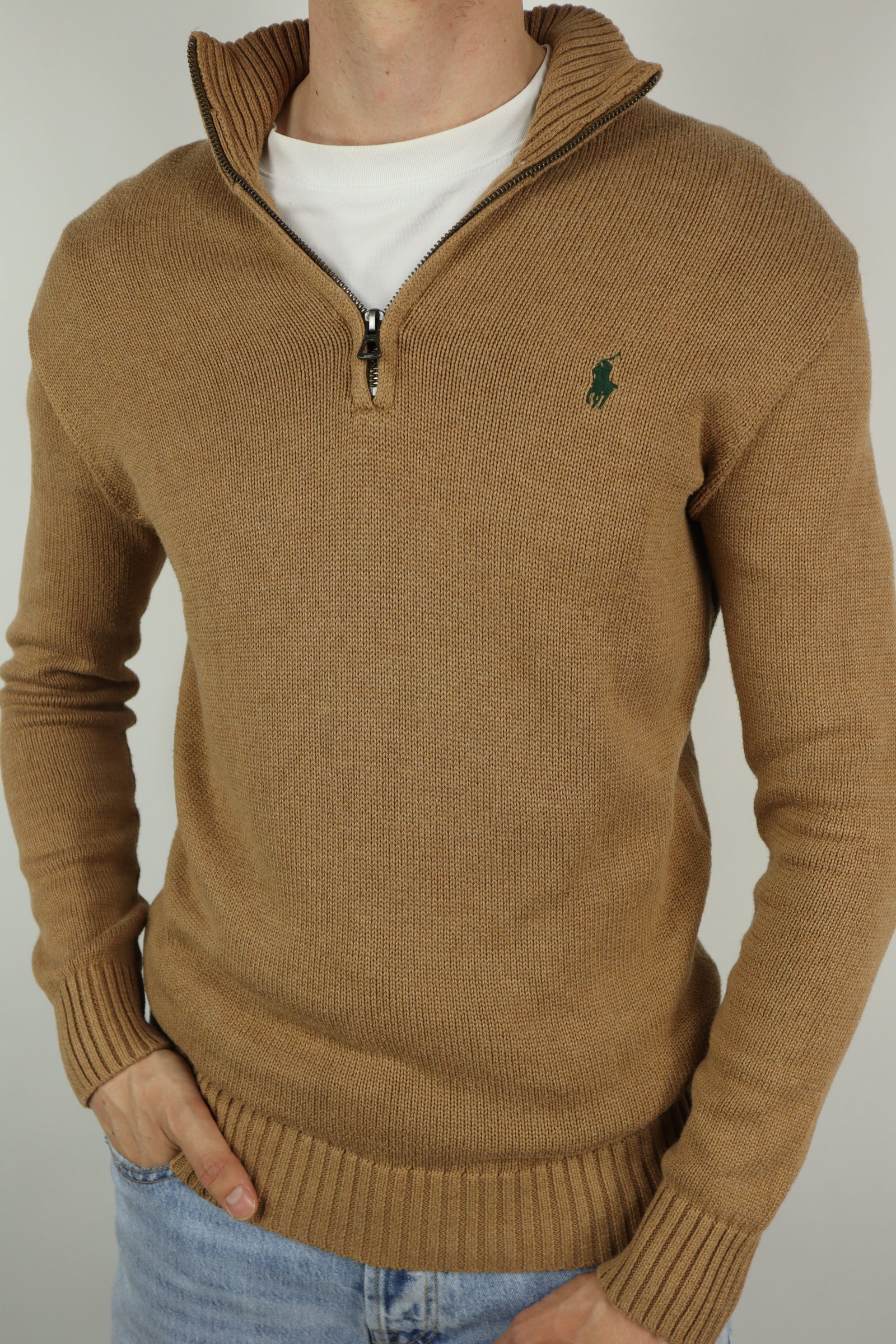 Ralph Lauren quarter zip - S/M