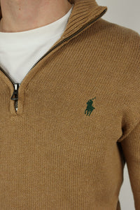 Ralph Lauren trui met kwart rits - S/M