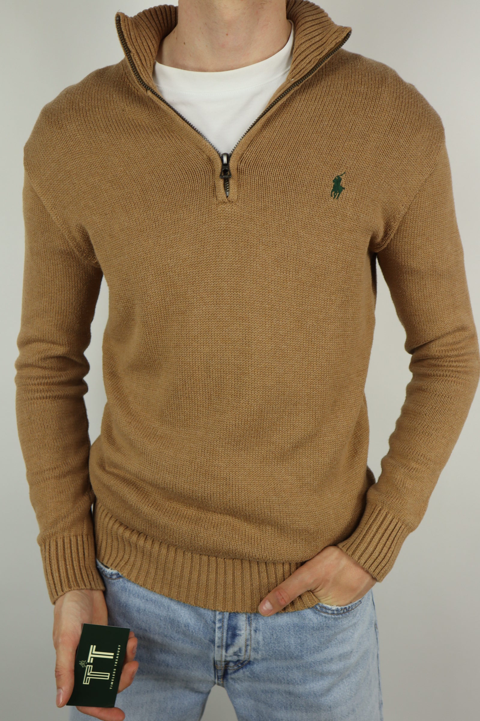 Ralph Lauren quarter zip - S/M