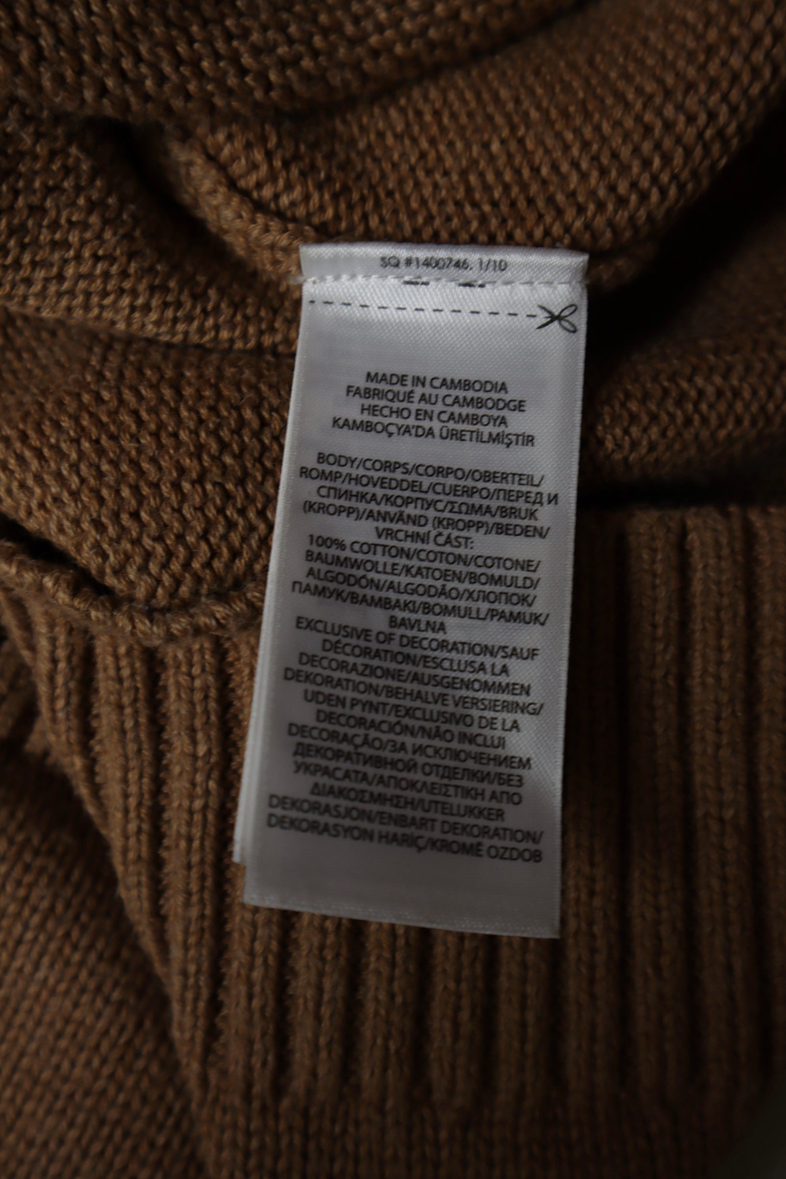 Ralph Lauren quarter zip - S/M