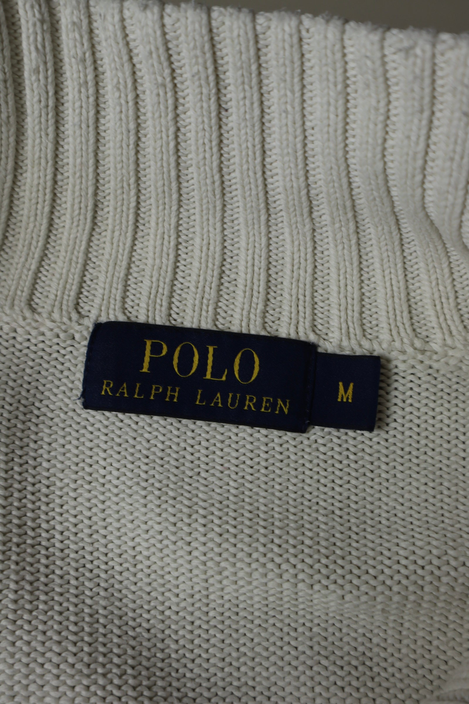 Ralph Lauren trui met knoopsluiting - M