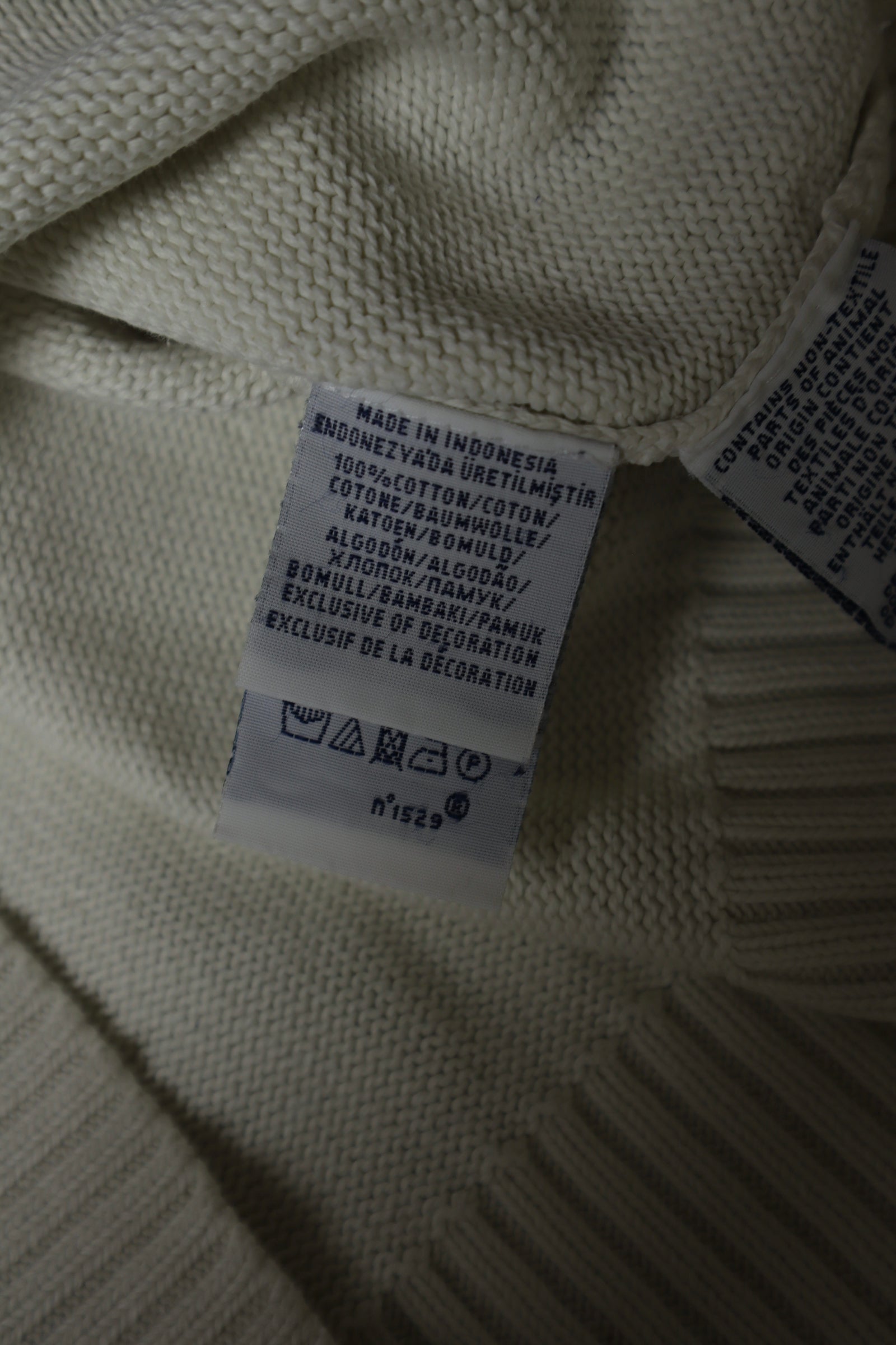 Ralph Lauren trui met knoopsluiting - M