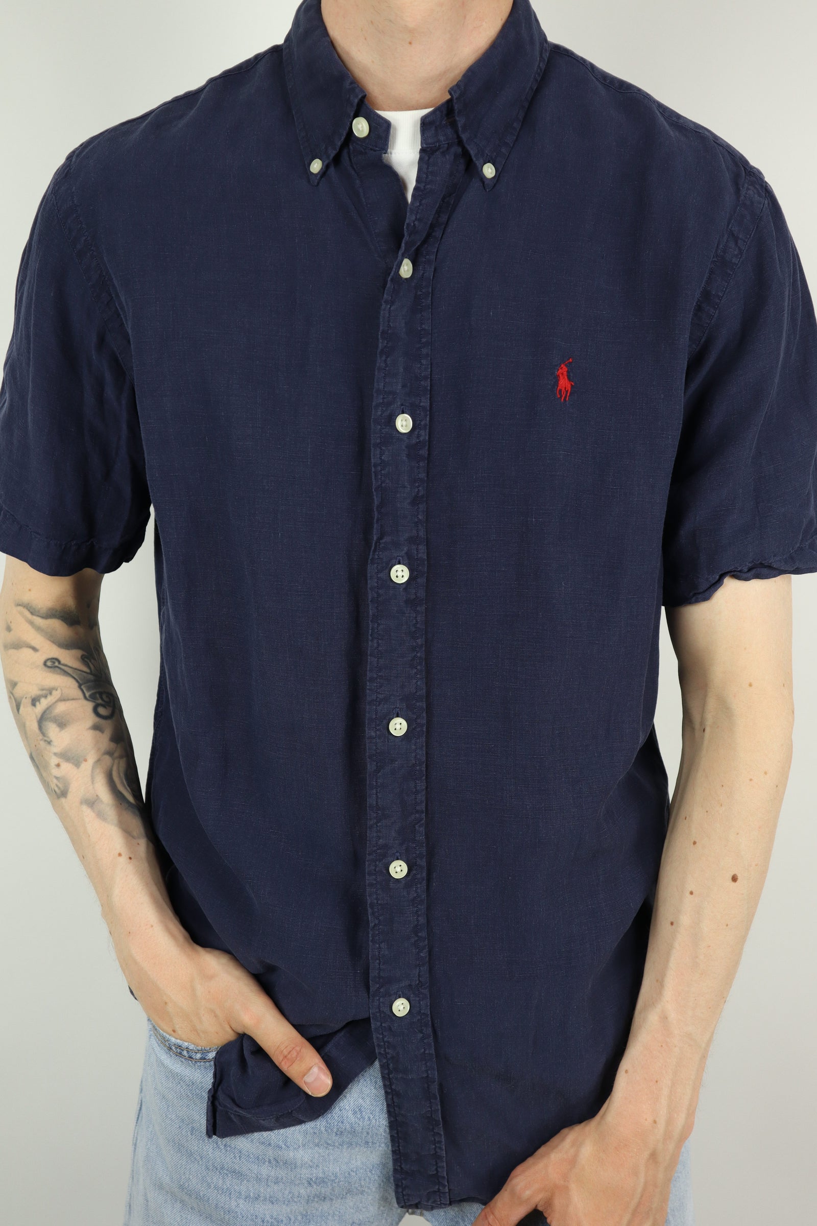 Ralph Lauren linnen overhemd - M