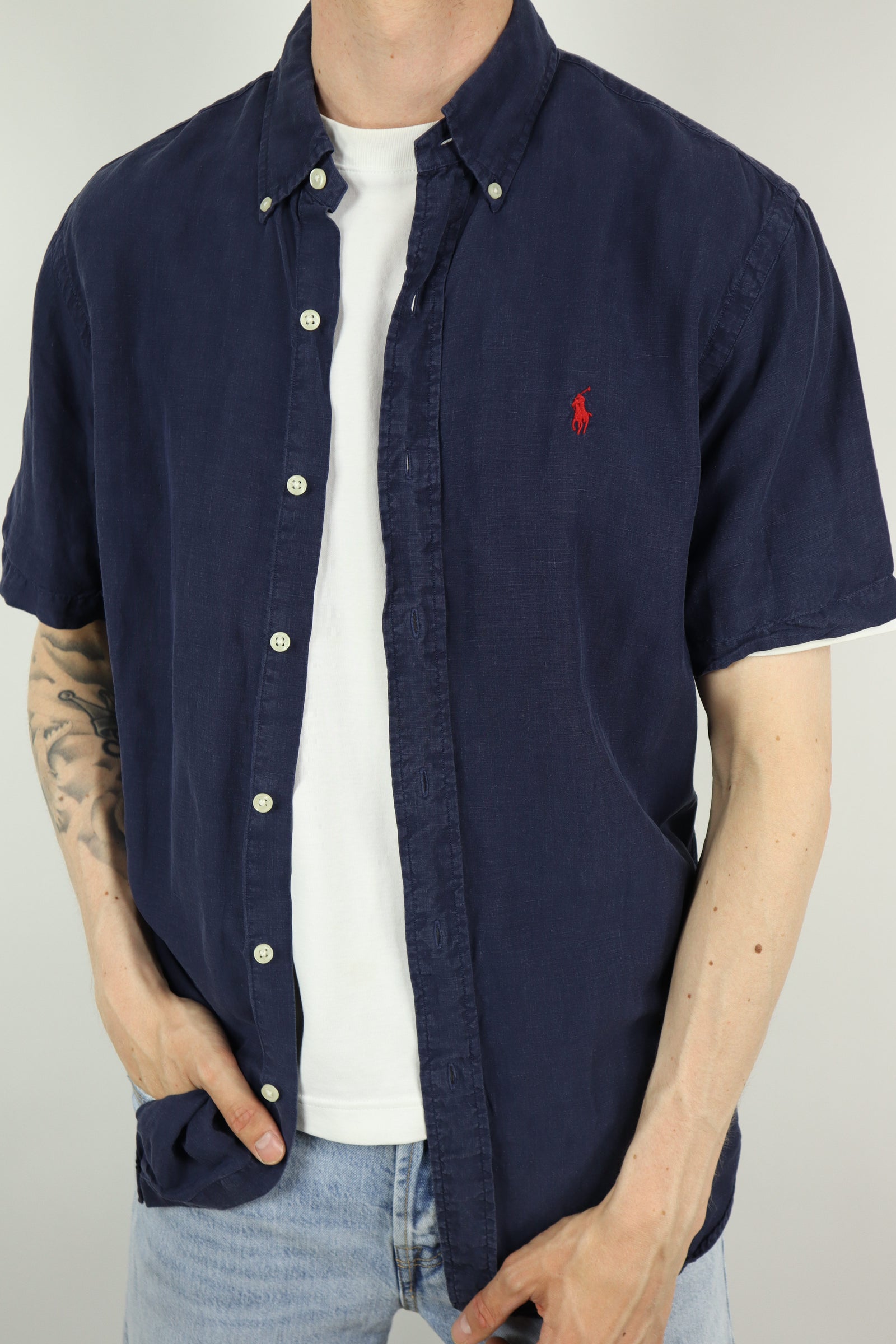 Ralph Lauren linnen overhemd - M