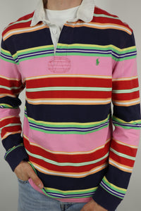 Ralph Lauren (rugby) polo shirt met lange mouw - L