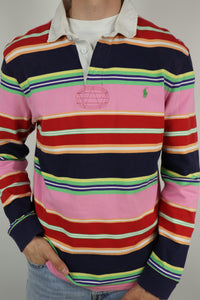 Ralph Lauren (rugby) polo shirt met lange mouw - L