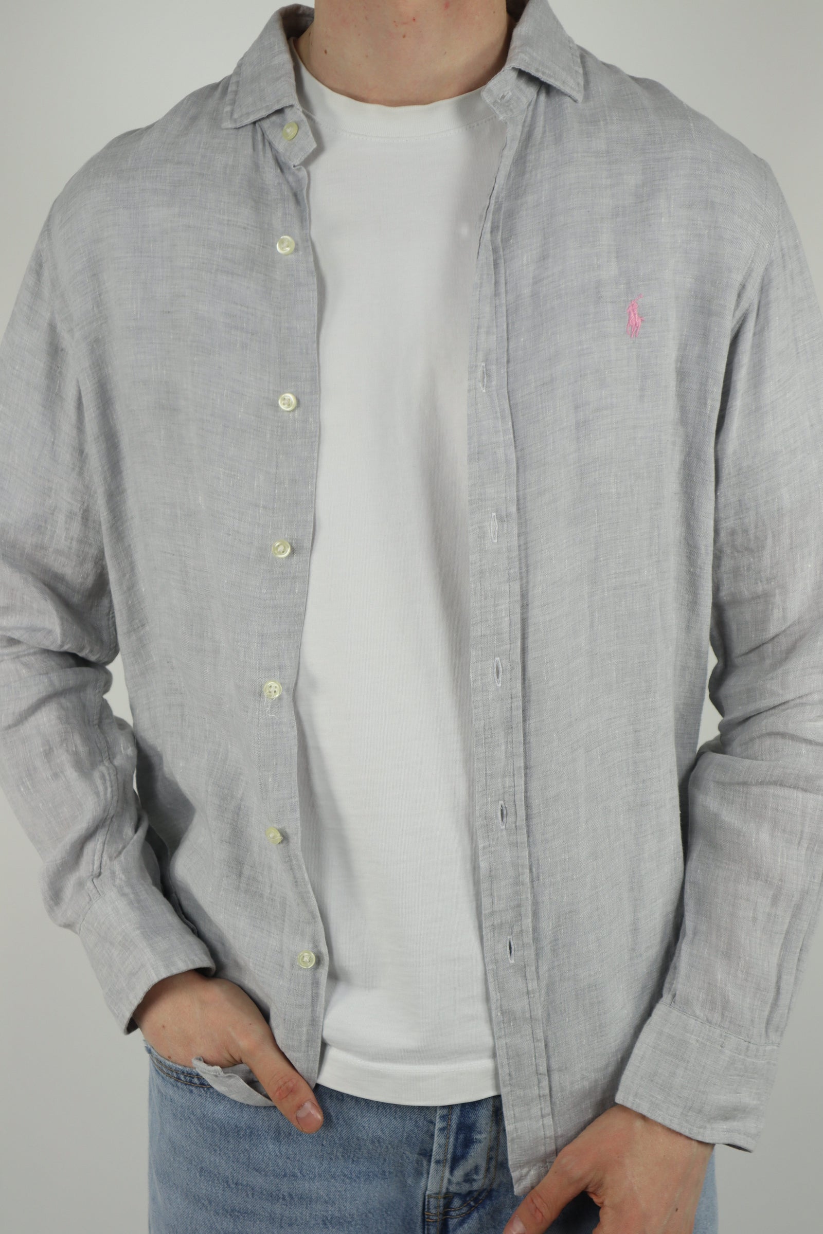Ralph Lauren linnen overhemd - M