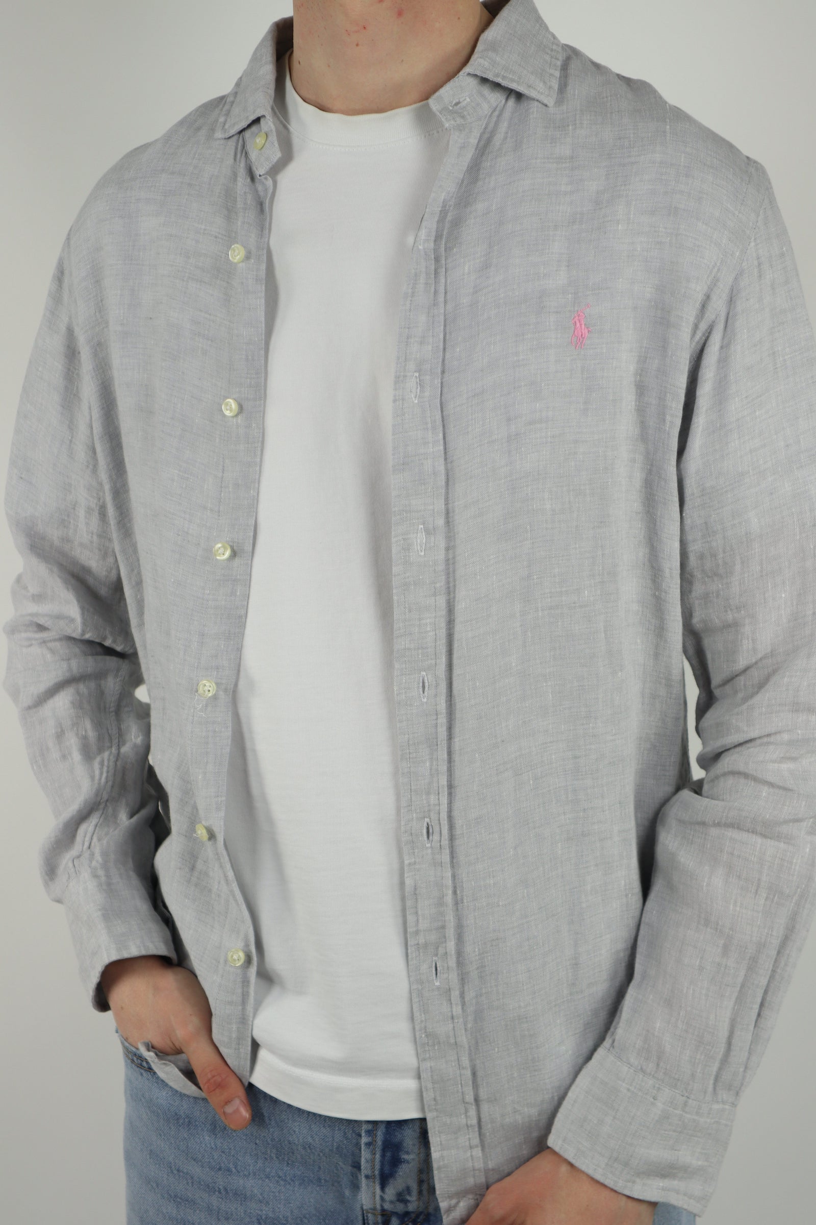 Ralph Lauren linnen overhemd - M