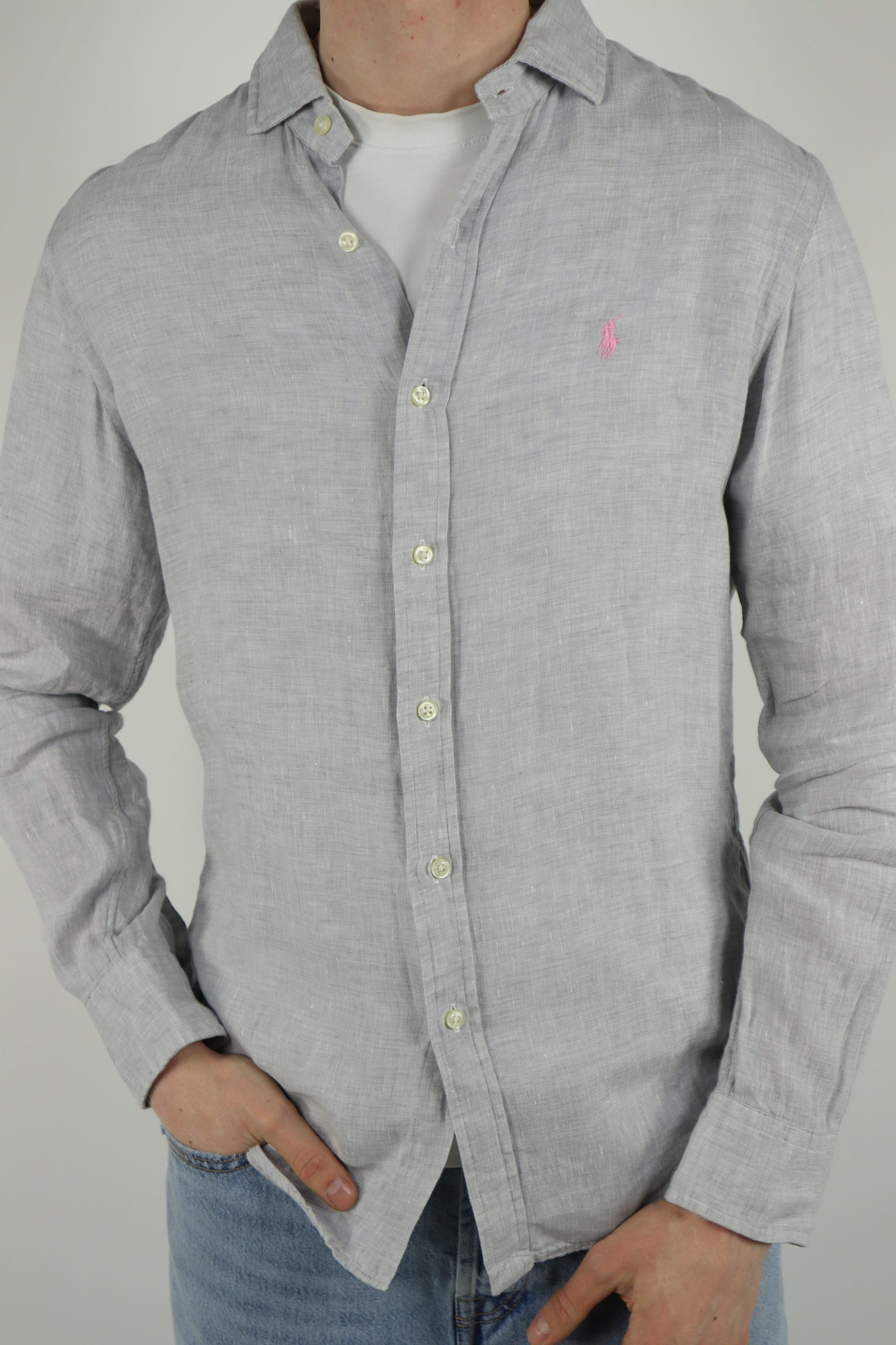 Ralph Lauren linnen overhemd - M