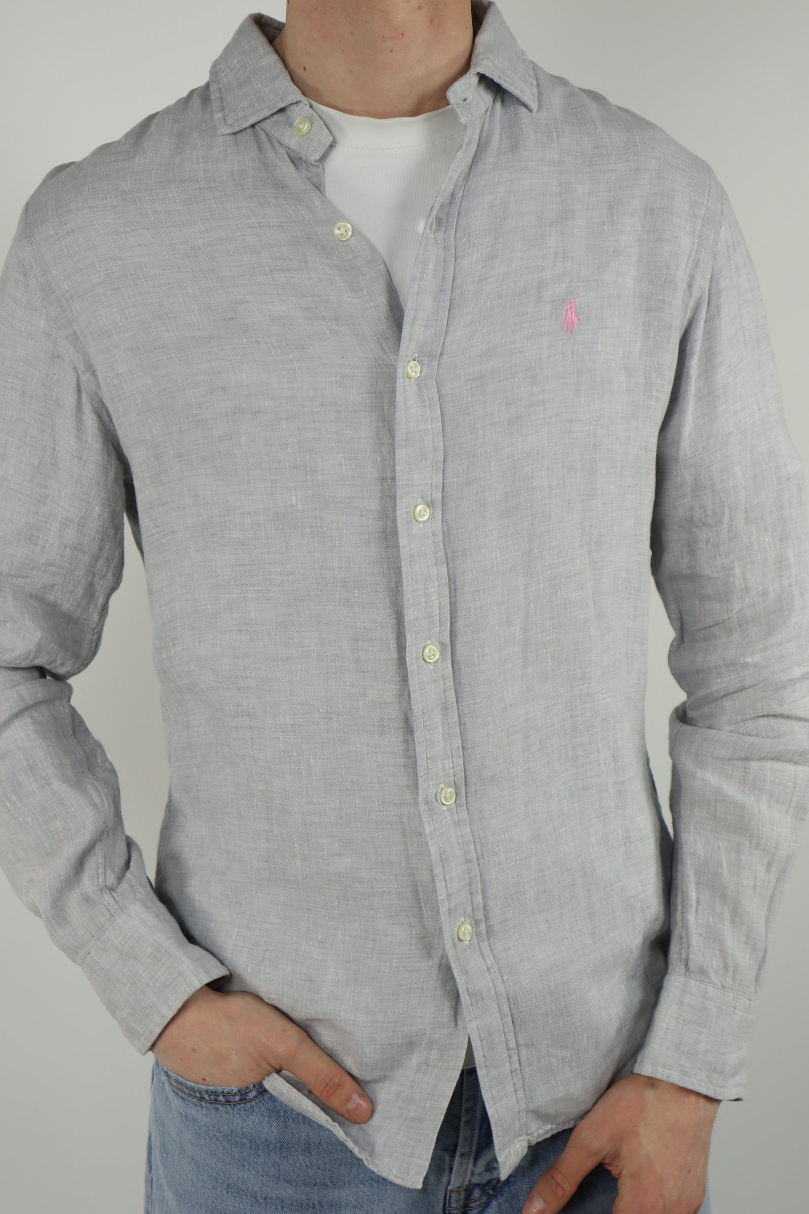 Ralph Lauren linnen overhemd - M