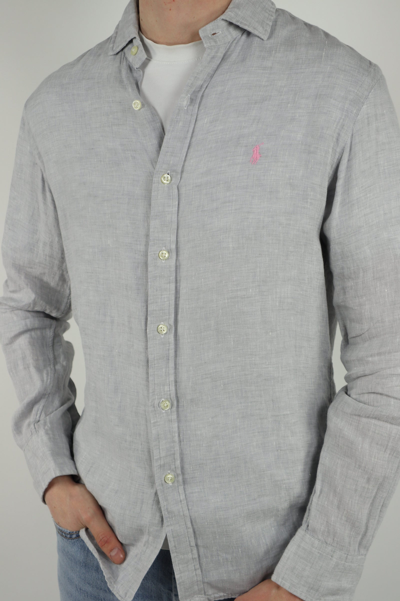 Ralph Lauren linnen overhemd - M