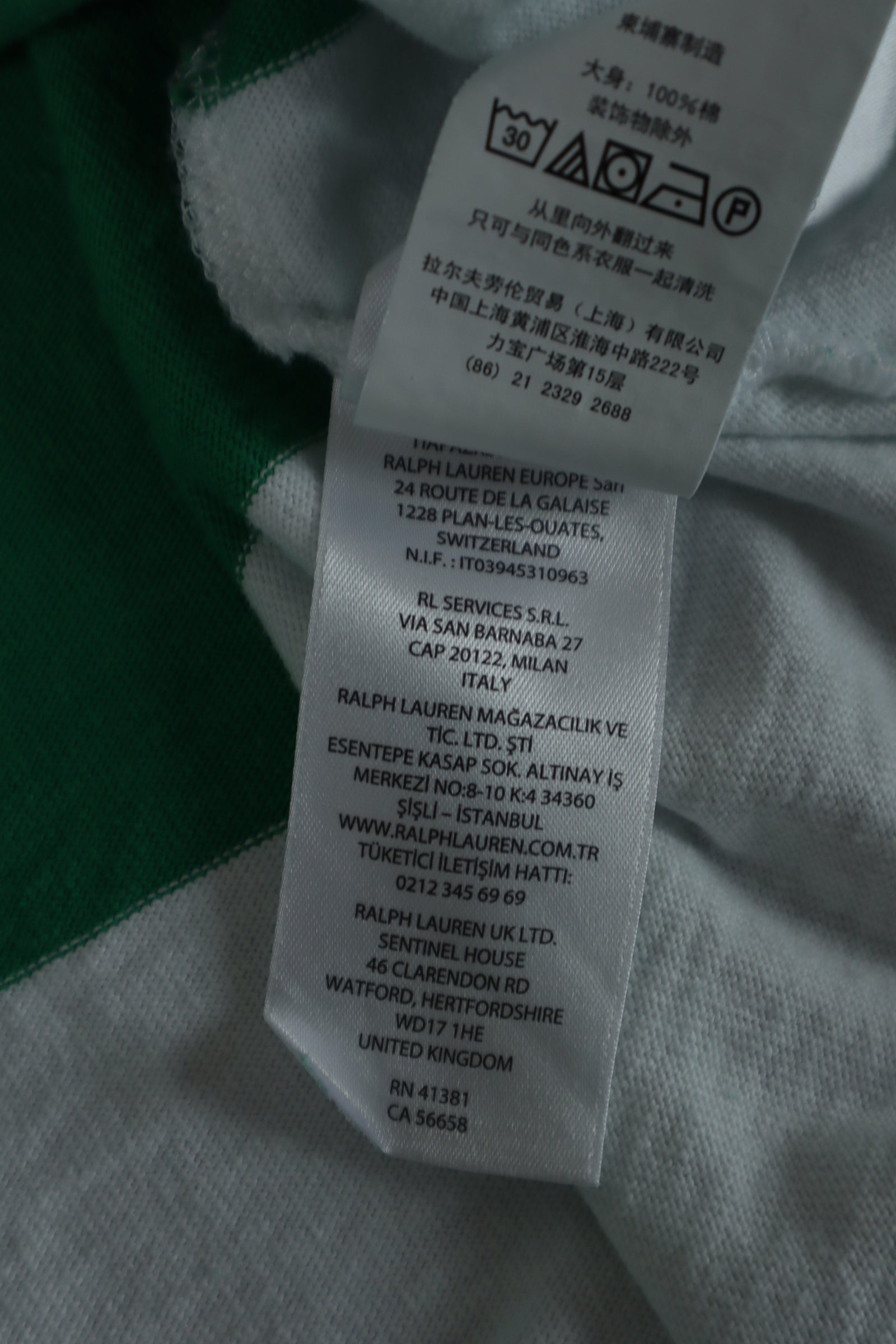 Ralph Lauren rugby polo - M