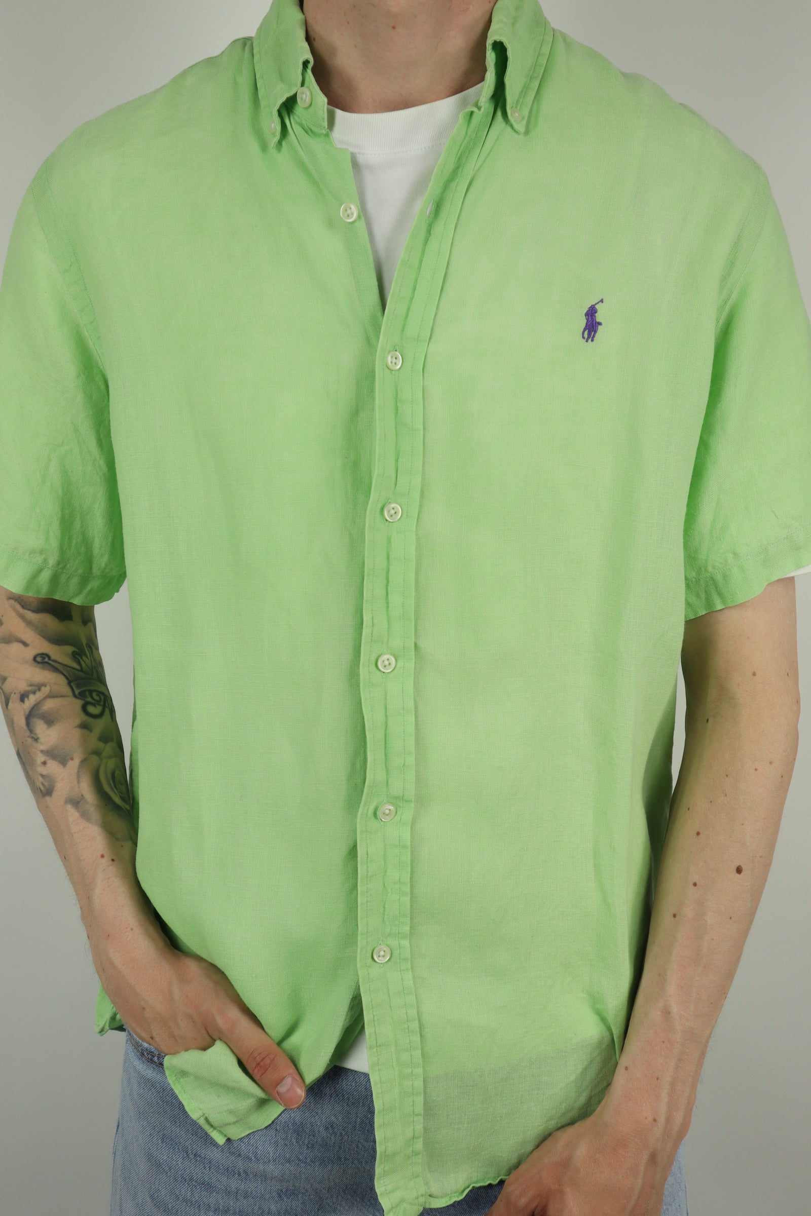 Ralph Lauren linnen overhemd - M