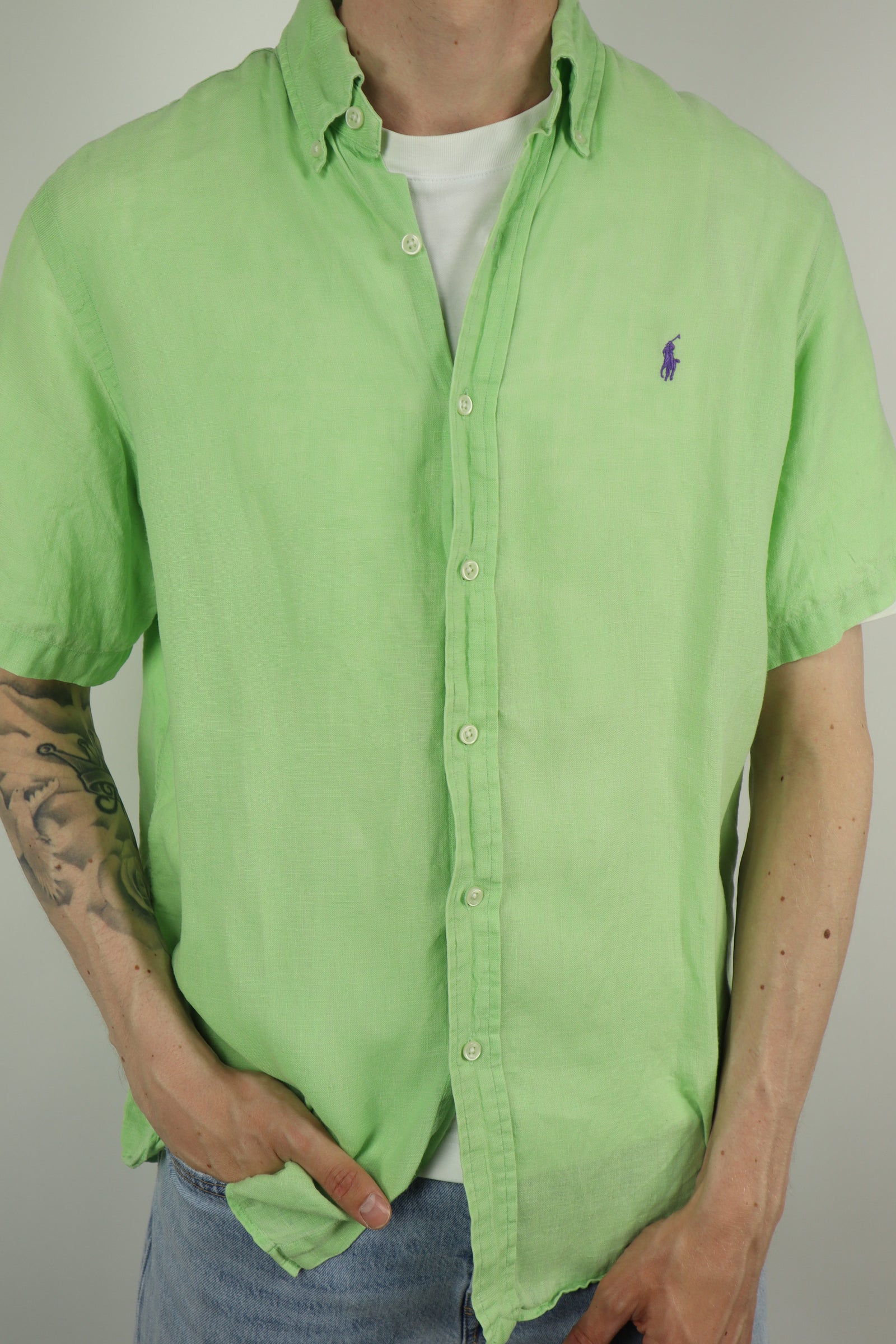 Ralph Lauren linnen overhemd - M
