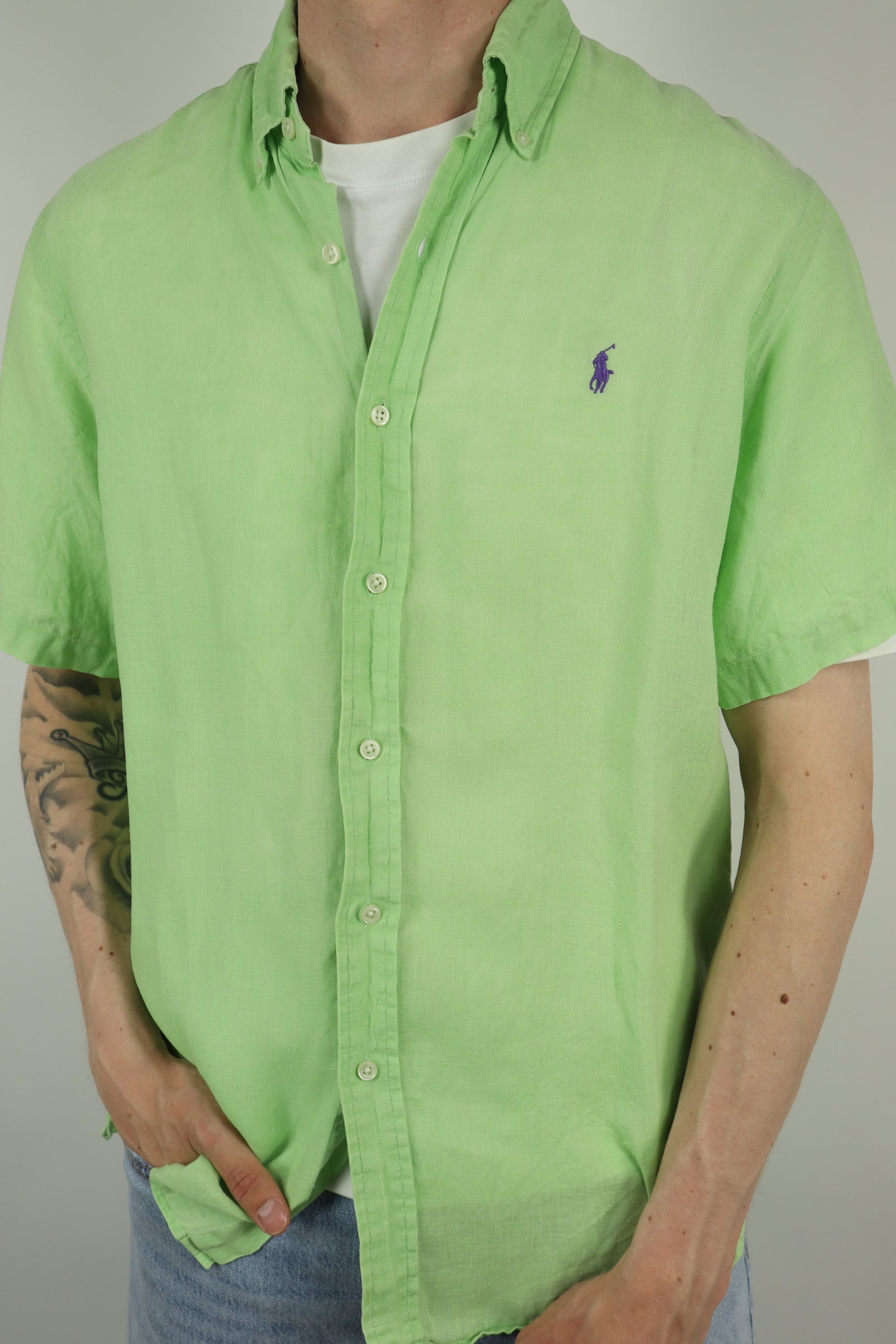 Ralph Lauren linnen overhemd - M
