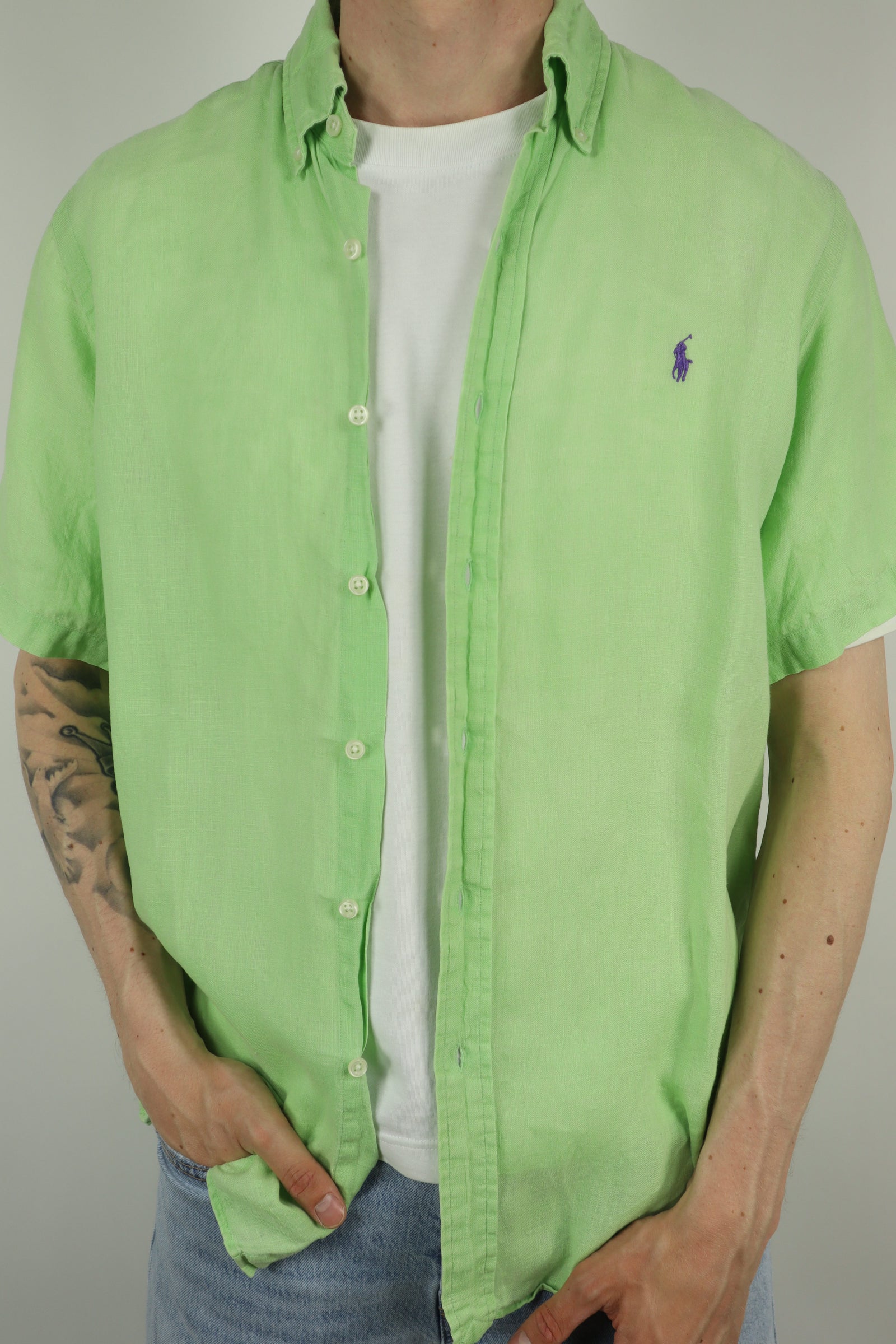 Ralph Lauren linnen overhemd - M