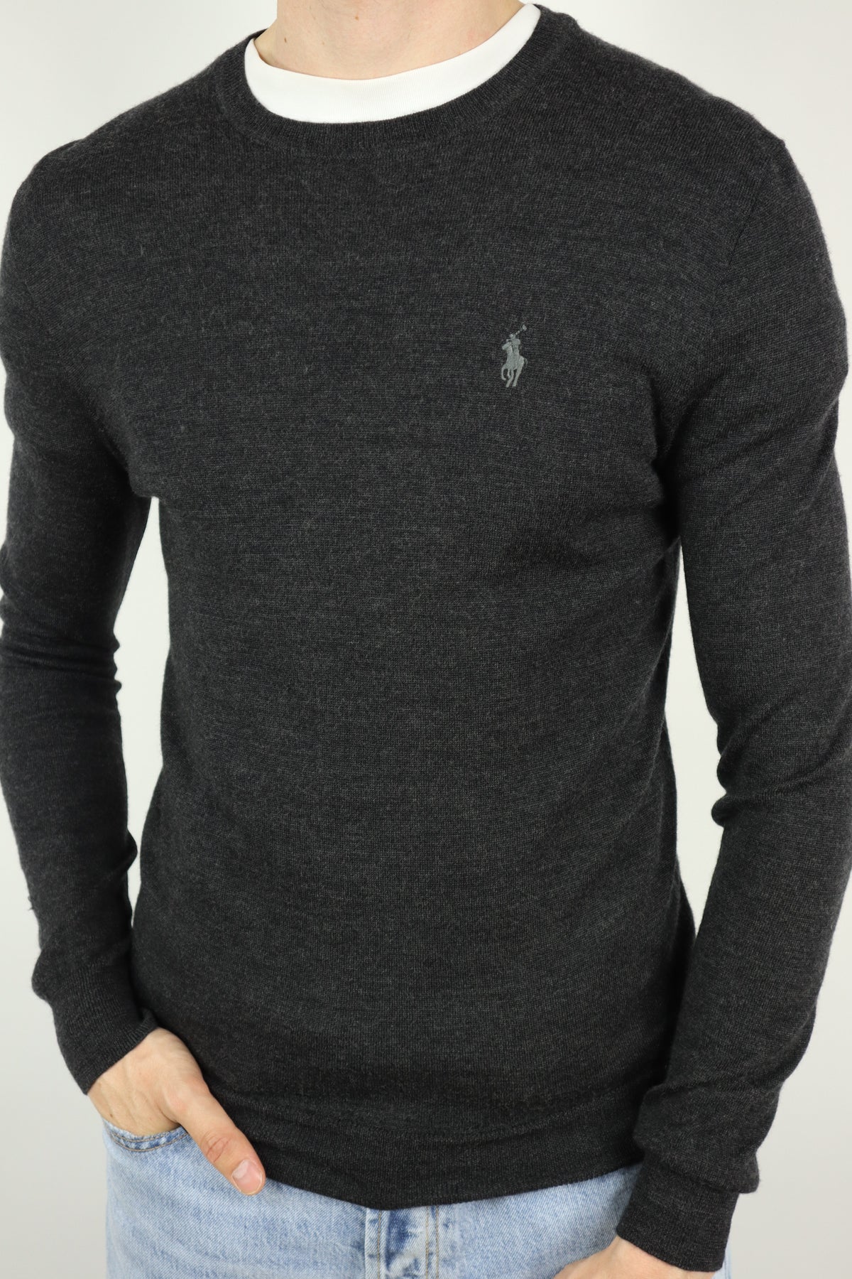 Ralph Lauren trui met ronde hals - S