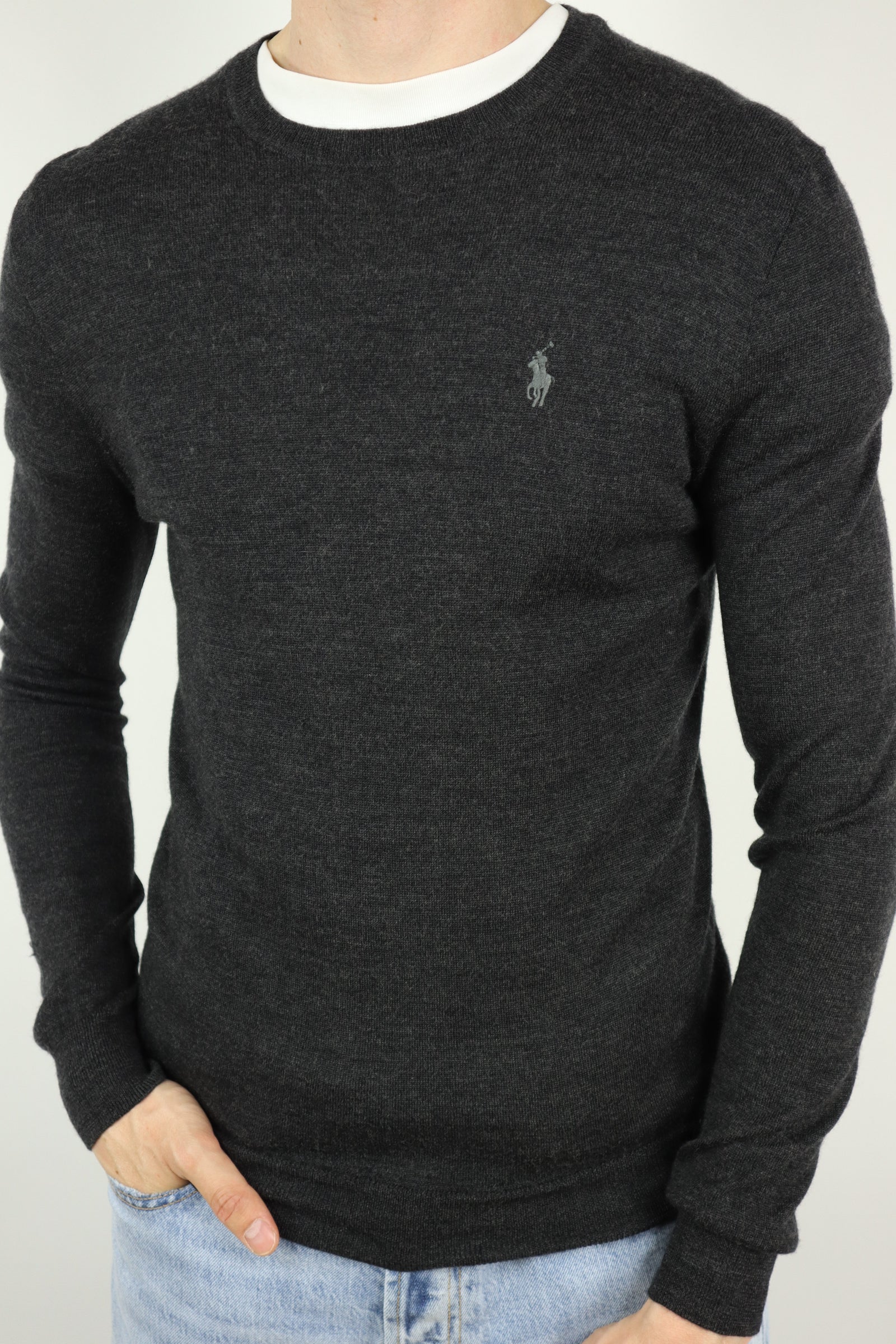 Ralph Lauren trui met ronde hals - S