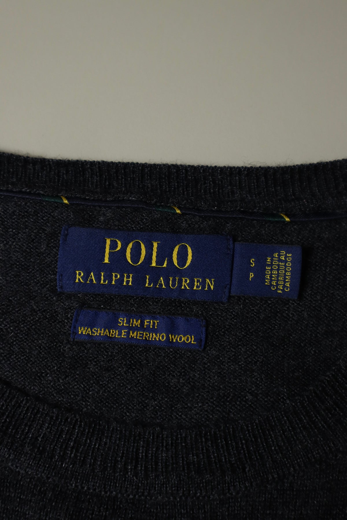 Ralph Lauren trui met ronde hals - S