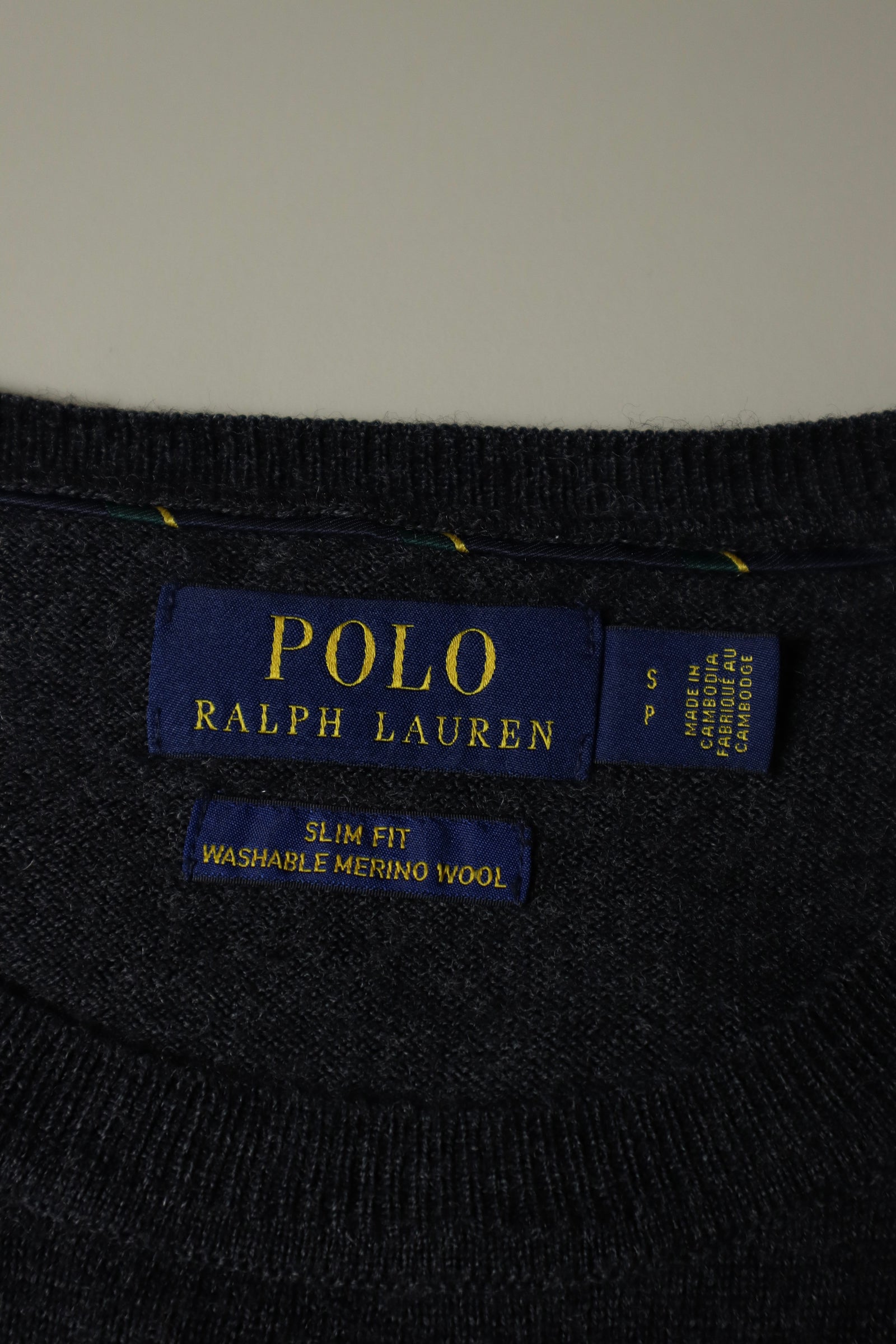 Ralph Lauren trui met ronde hals - S