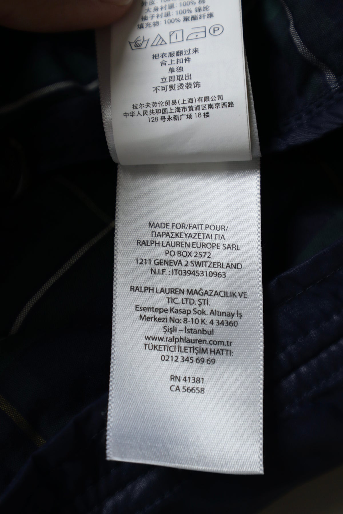 Ralph Lauren quilted jas - L/XL