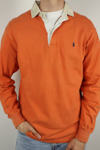 Ralph Lauren (rugby) polo shirt met lange mouw - M