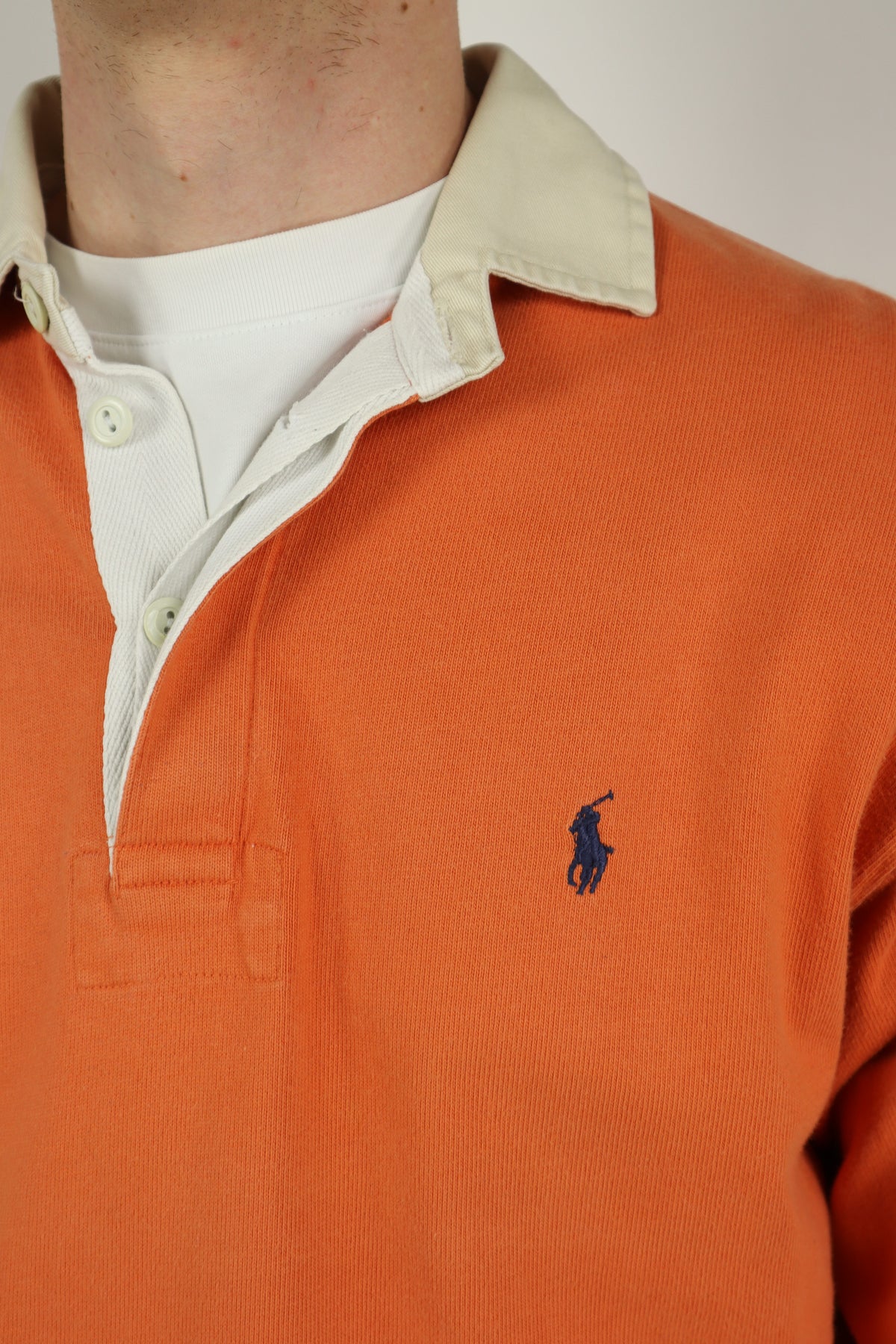 Ralph Lauren (rugby) polo shirt met lange mouw - M