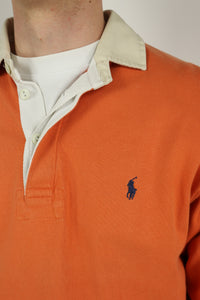 Ralph Lauren (rugby) polo shirt met lange mouw - M