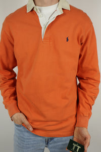 Ralph Lauren (rugby) polo shirt met lange mouw - M