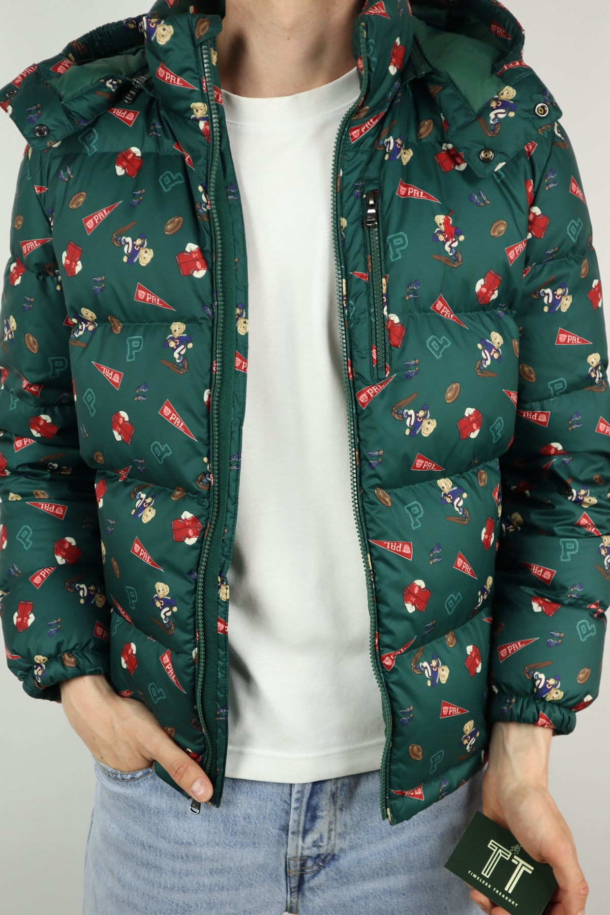 Ralph Lauren puffer winterjas - S