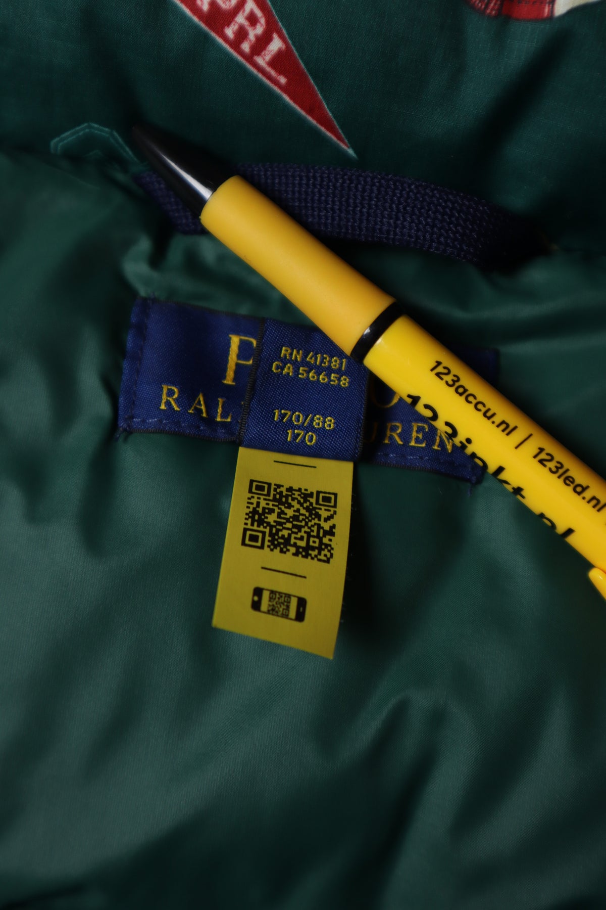 Ralph Lauren puffer winterjas - S