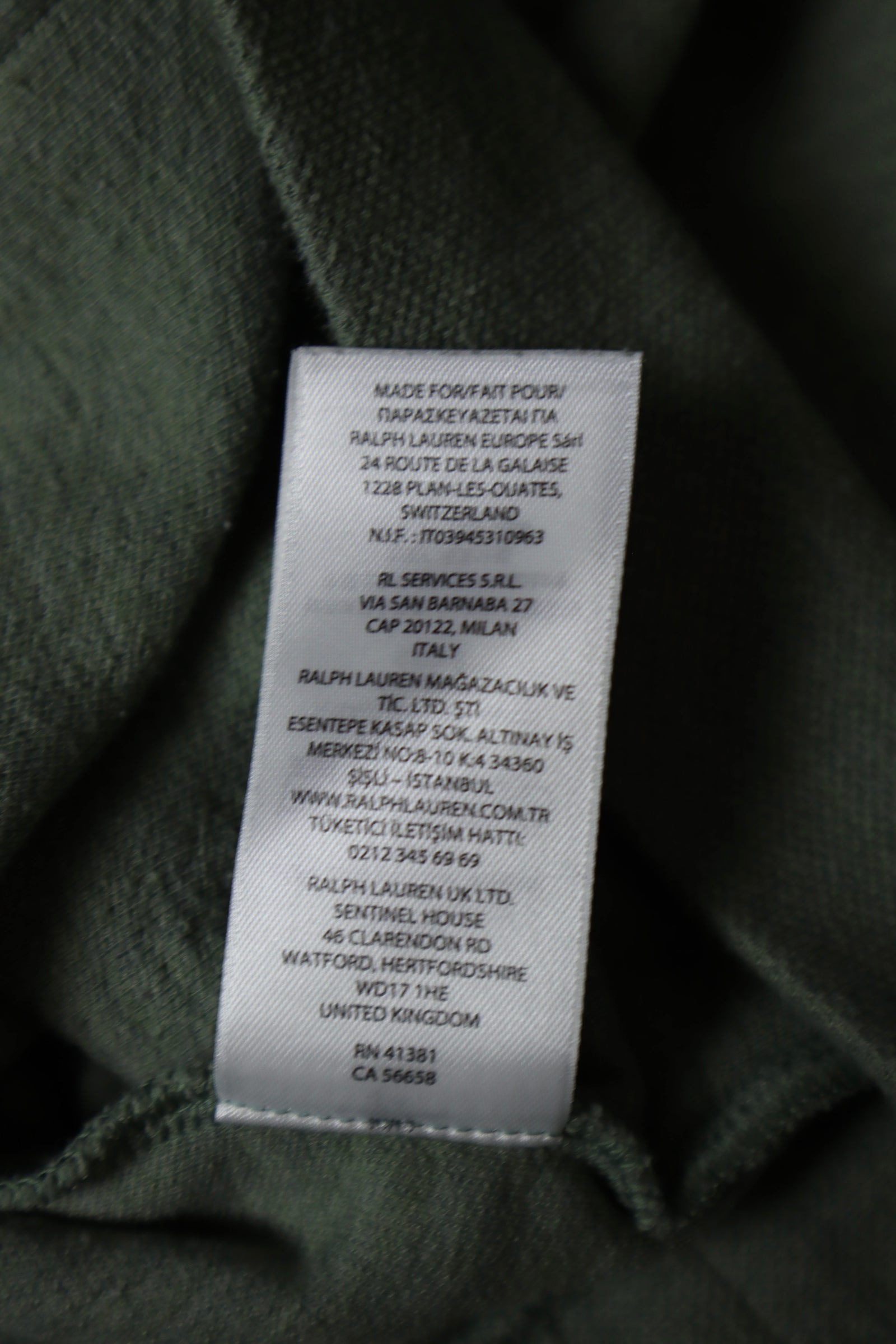 Ralph Lauren quarter zip - S