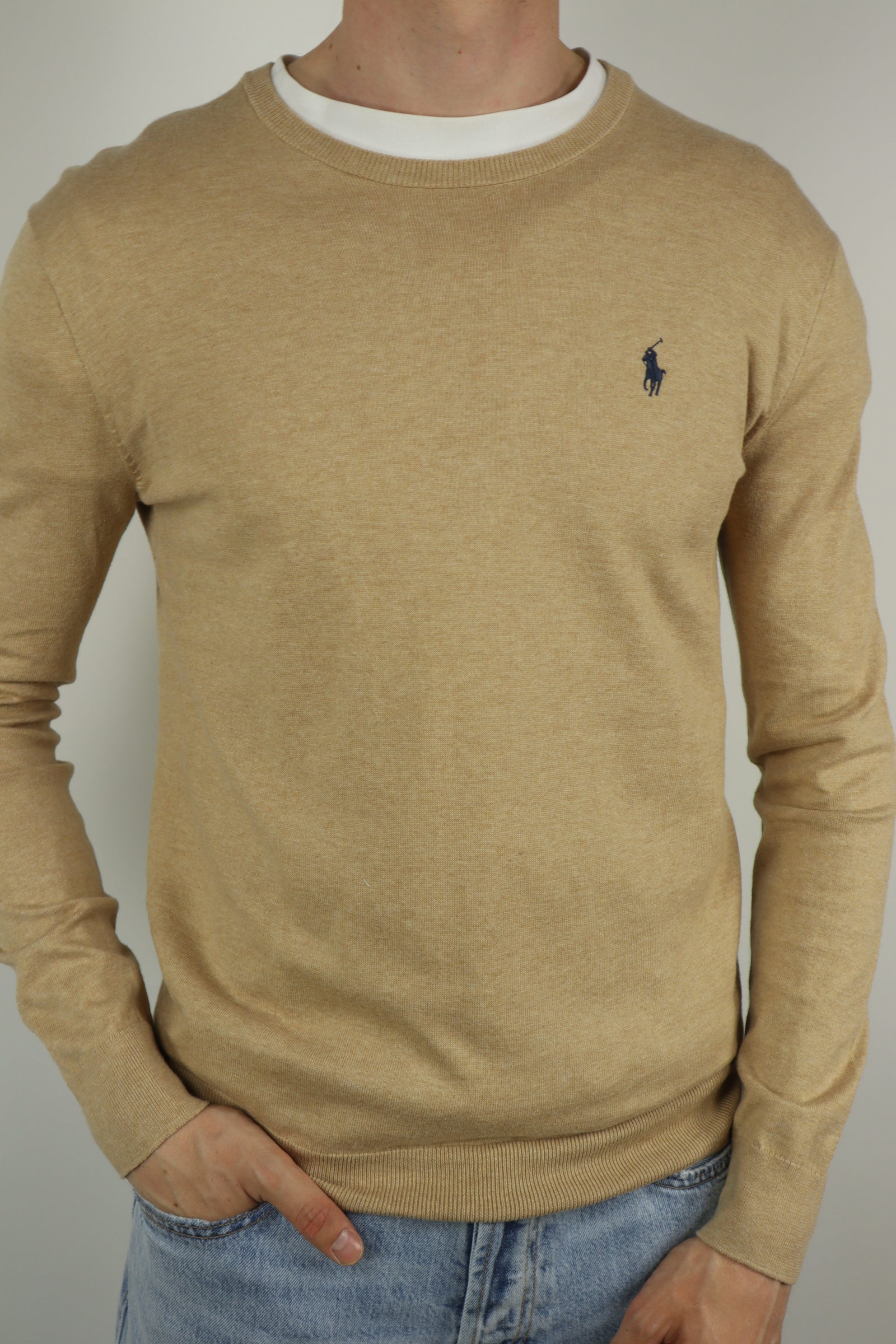 Ralph Lauren trui met ronde hals - S