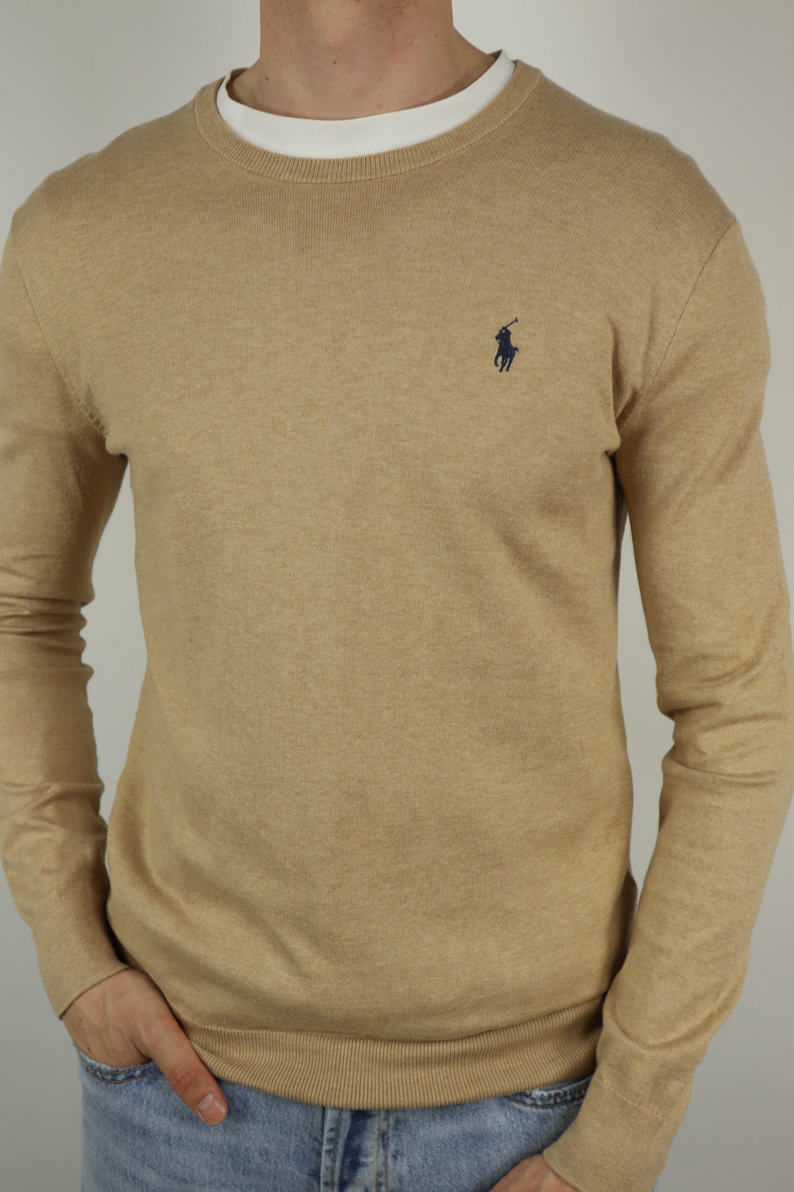 Ralph Lauren trui met ronde hals - S