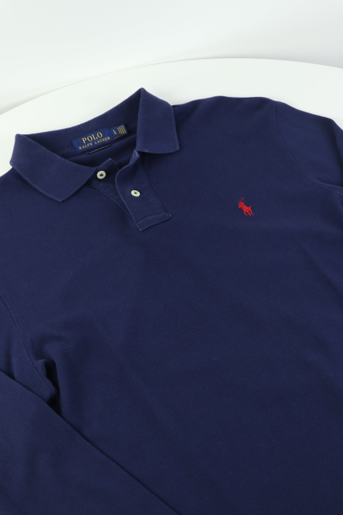 Ralph Lauren polo shirt met lange mouw - M