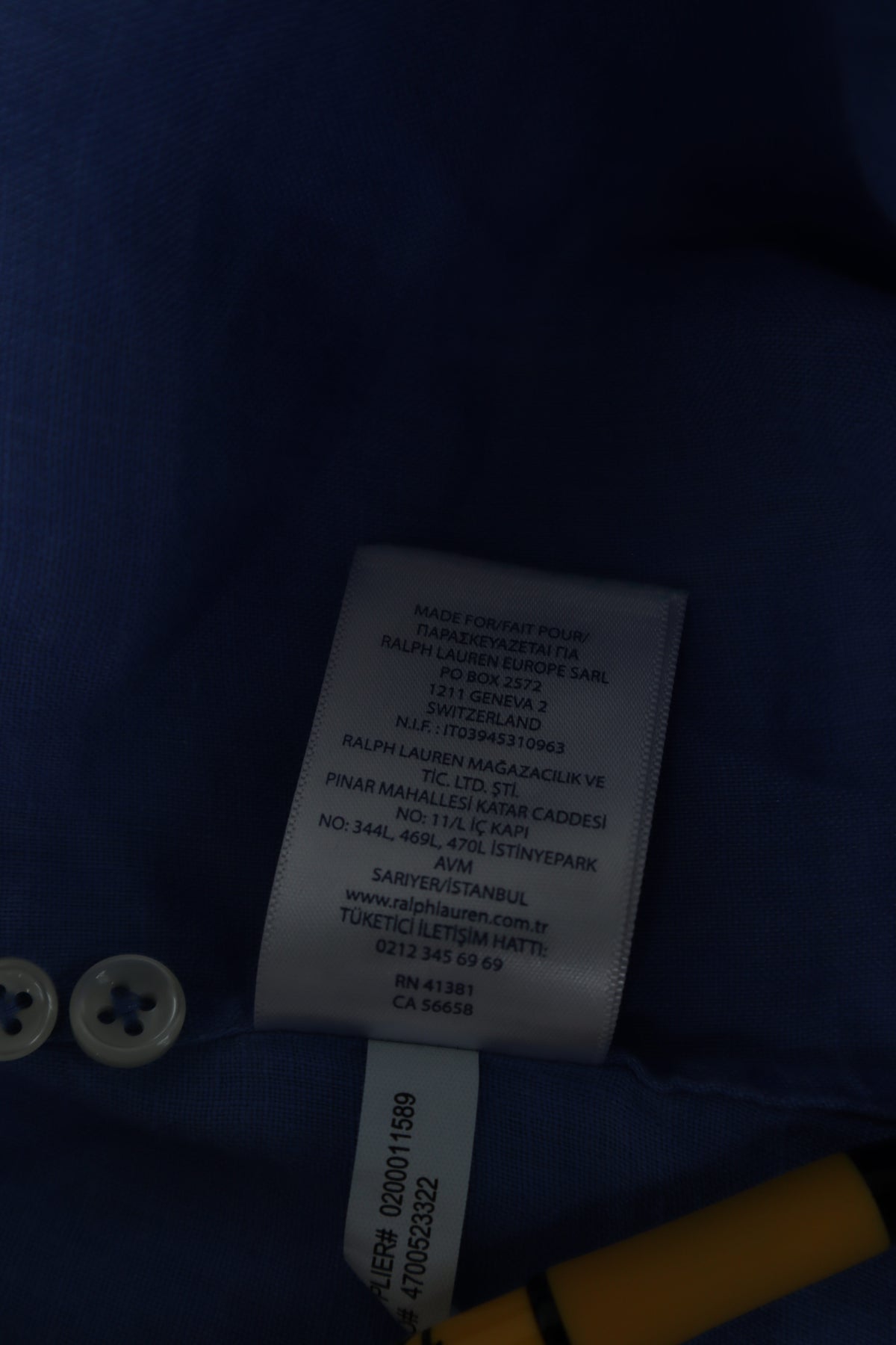 Ralph Lauren overhemd linnen - S