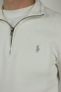 Ralph Lauren trui met kwart rits - S