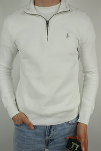 Ralph Lauren trui met kwart rits - S