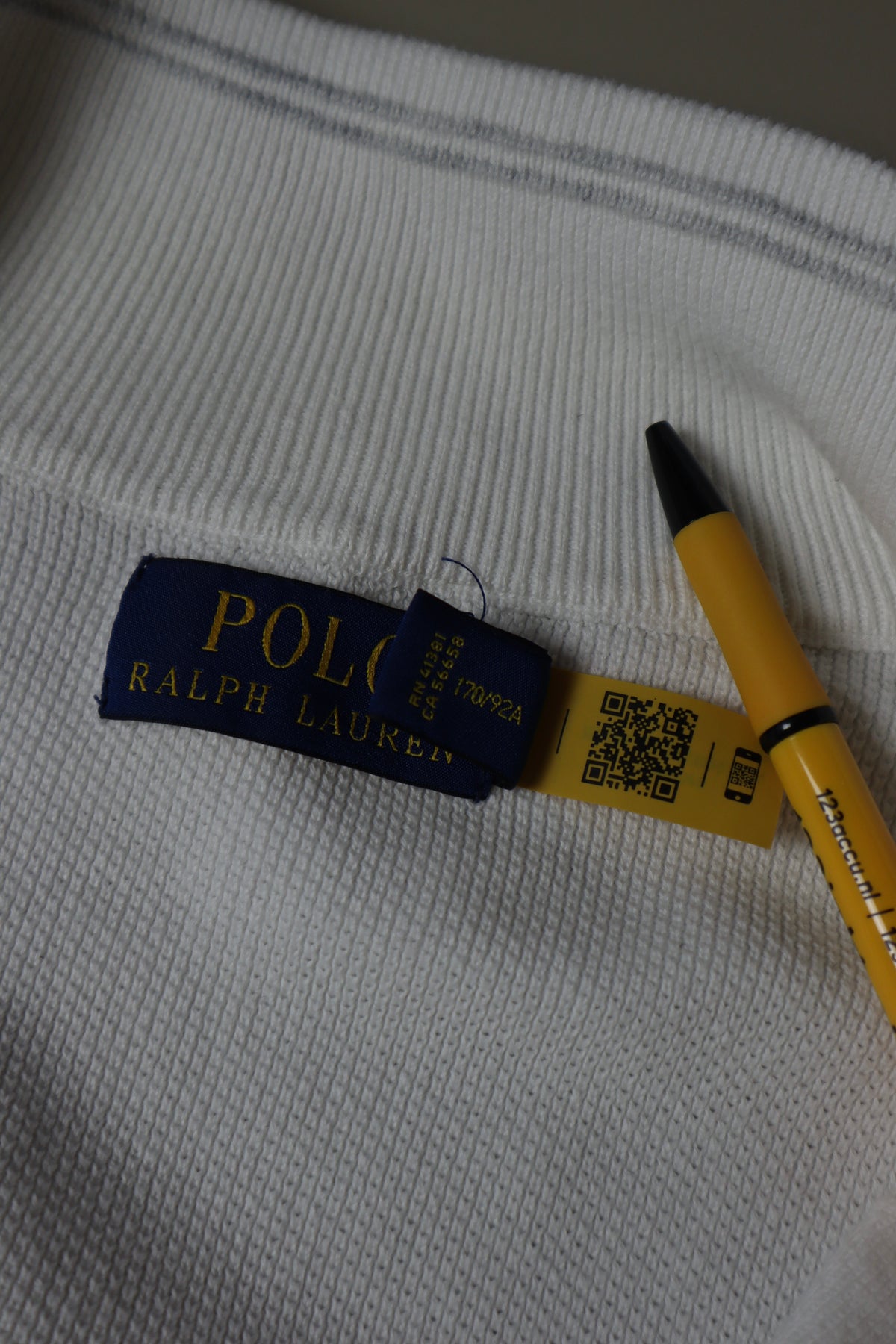 Ralph Lauren trui met kwart rits - S