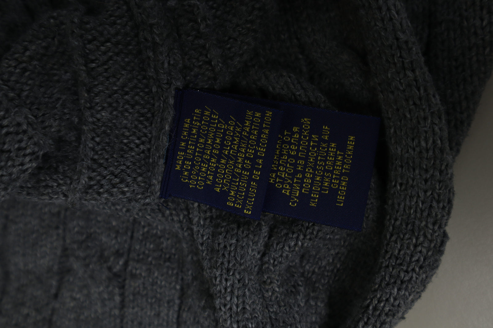 Ralph Lauren kabeltrui - XL