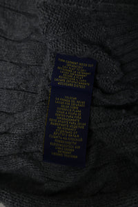 Ralph Lauren kabeltrui met ronde hals - XL