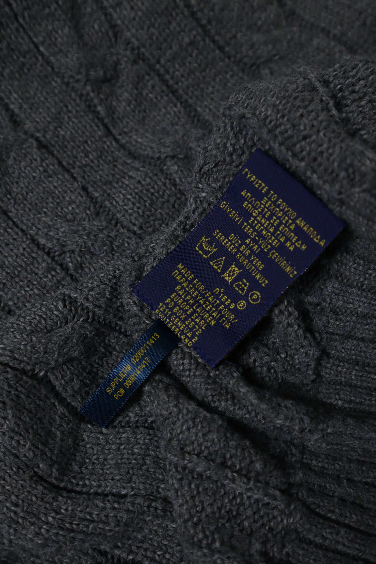 Ralph Lauren kabeltrui - XL