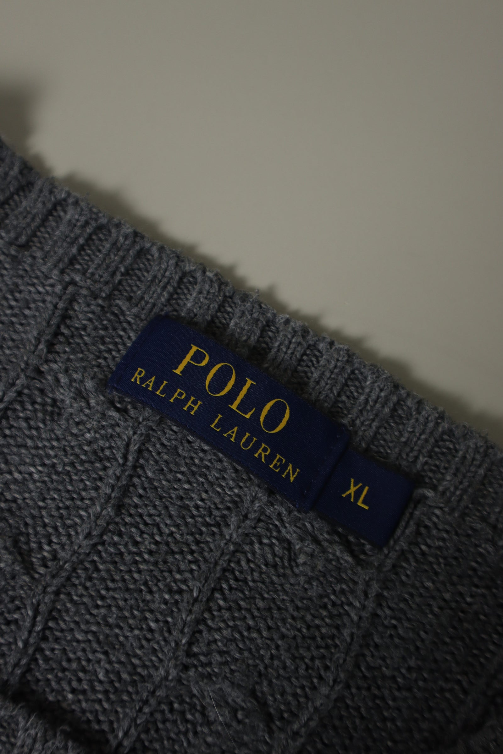 Ralph Lauren kabeltrui - XL