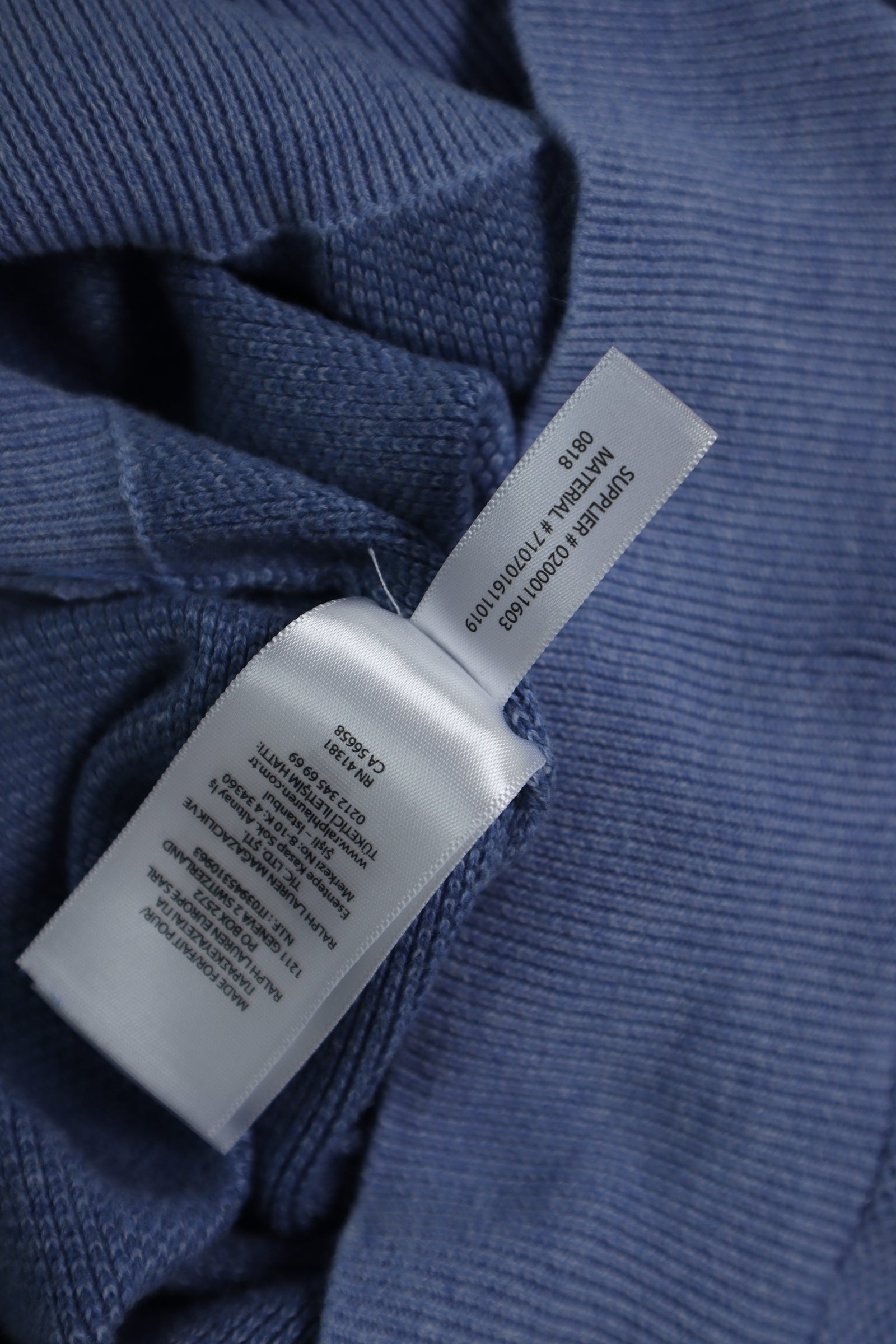 Ralph Lauren quarter zip - XL