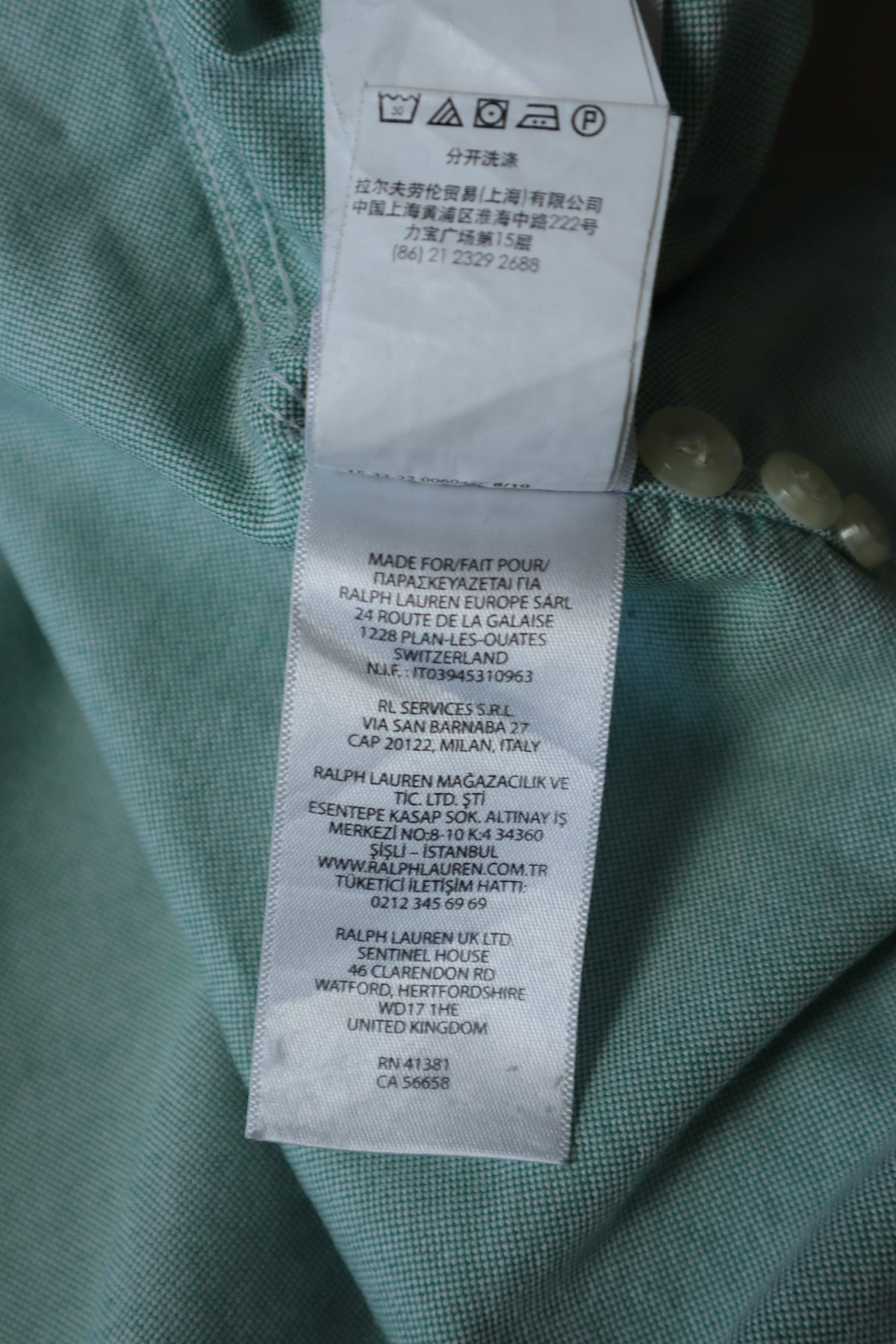 Ralph Lauren overhemd - M