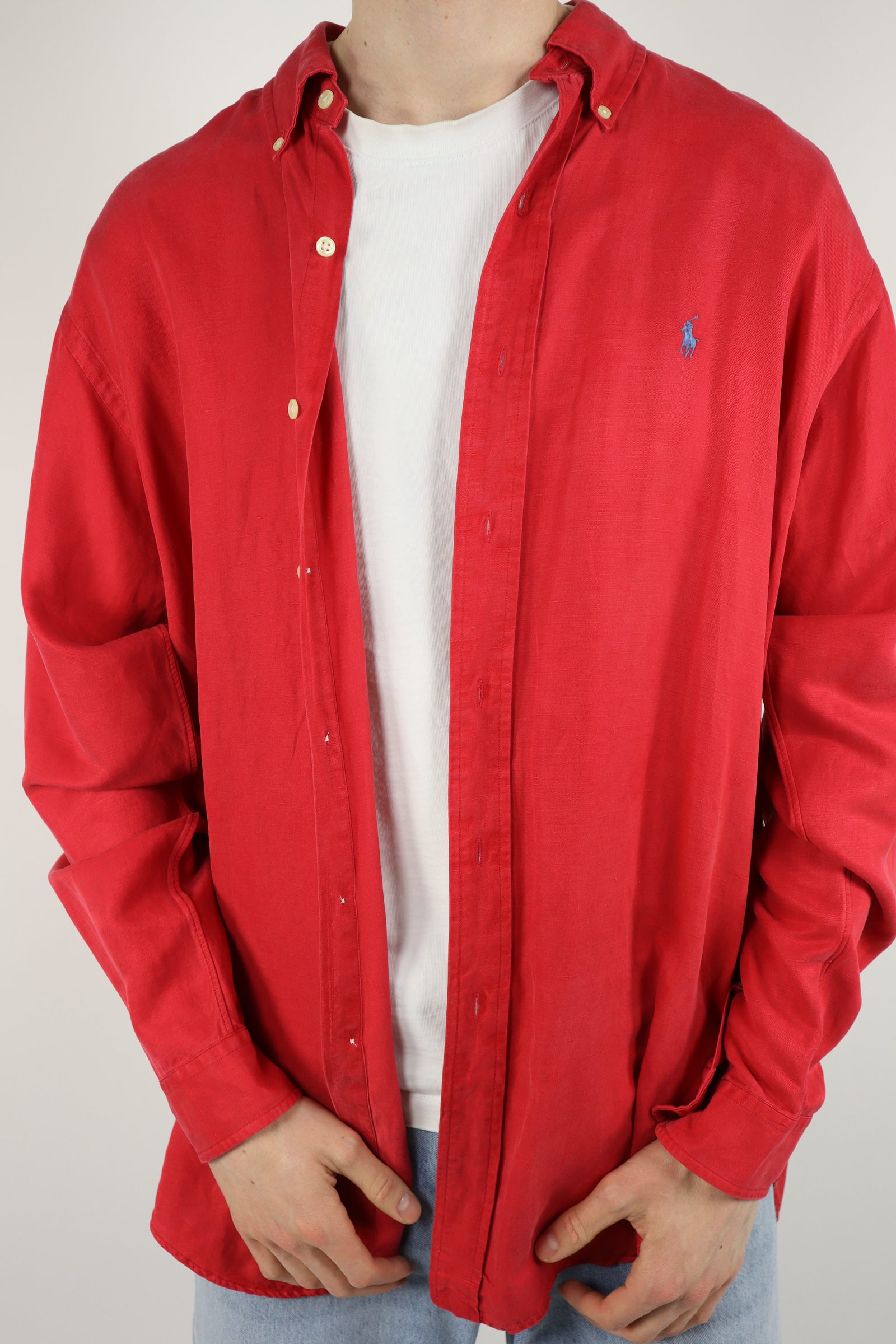 Ralph Lauren linnen overhemd - XL