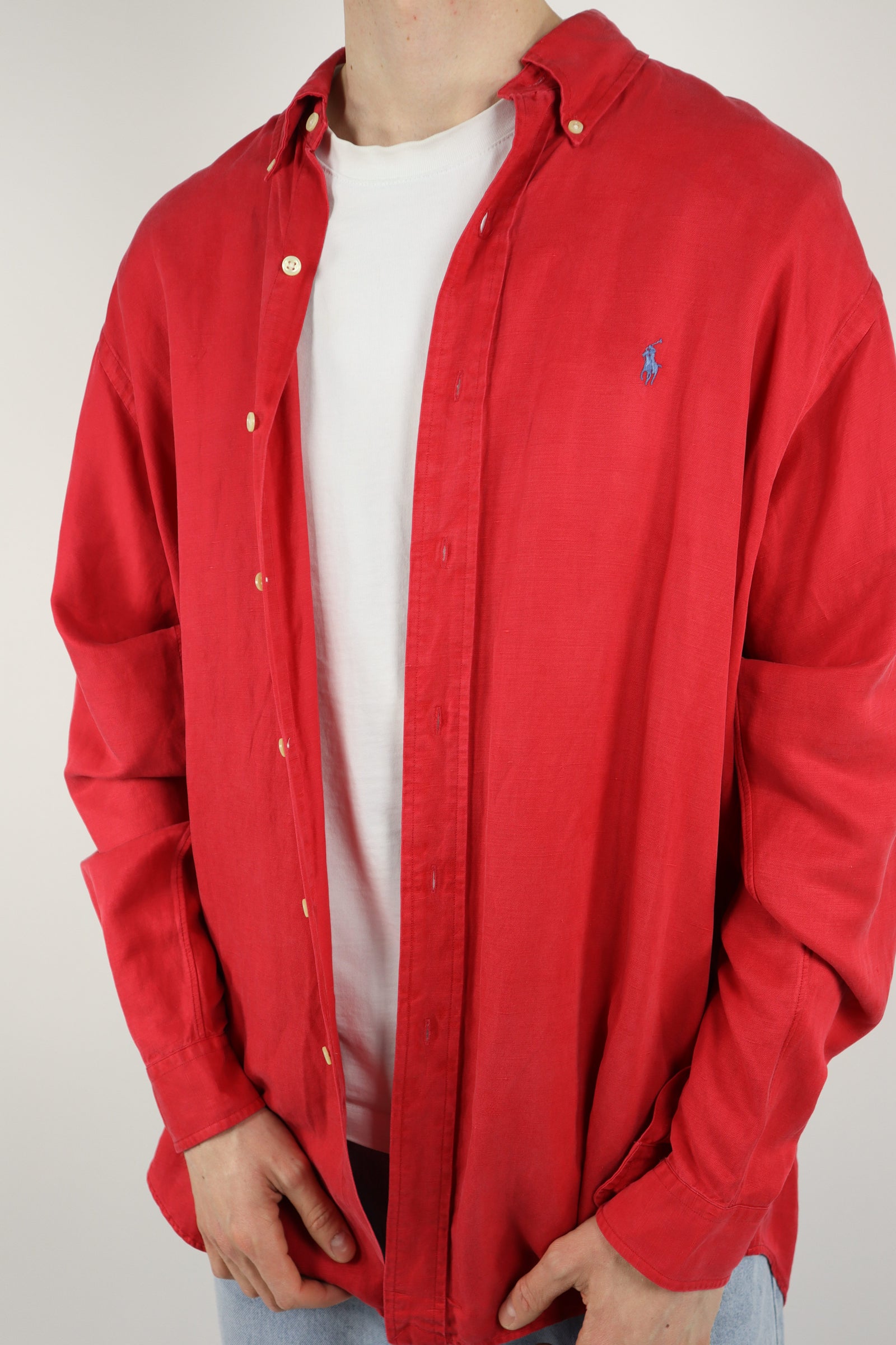 Ralph Lauren linnen overhemd - XL