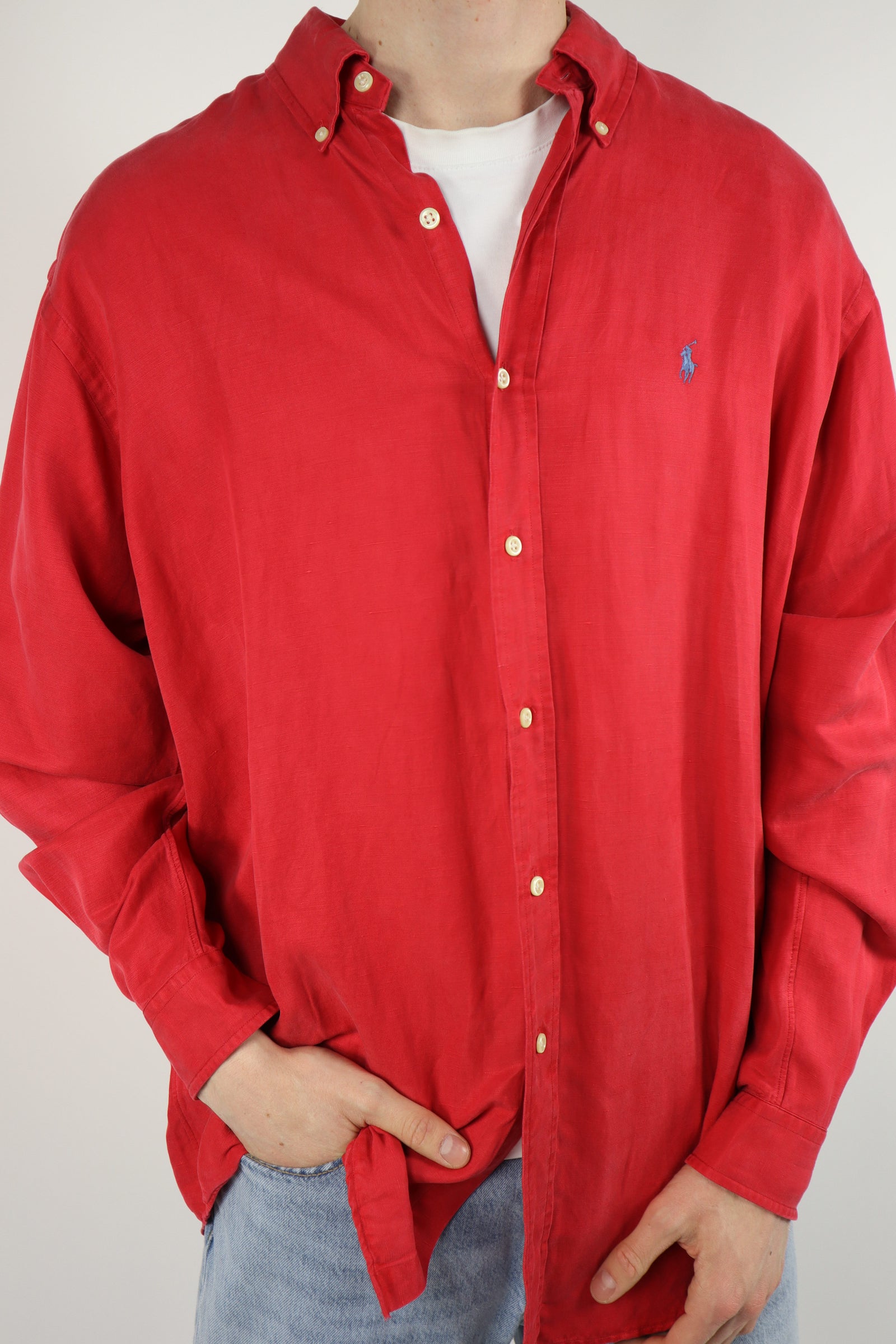 Ralph Lauren linnen overhemd - XL